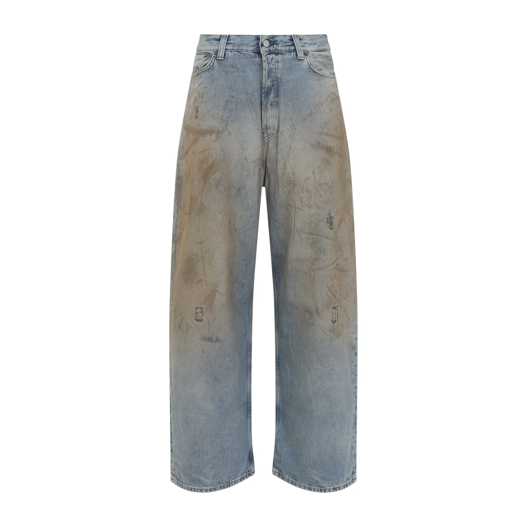 Mid Blue Penicillin Cotton Jeans