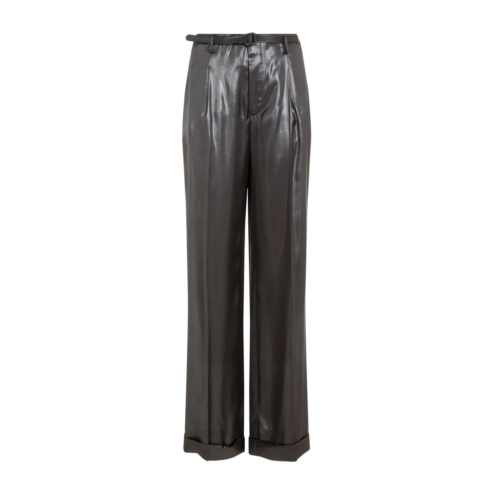 Asteroid Grey Acklie Pleated Pants