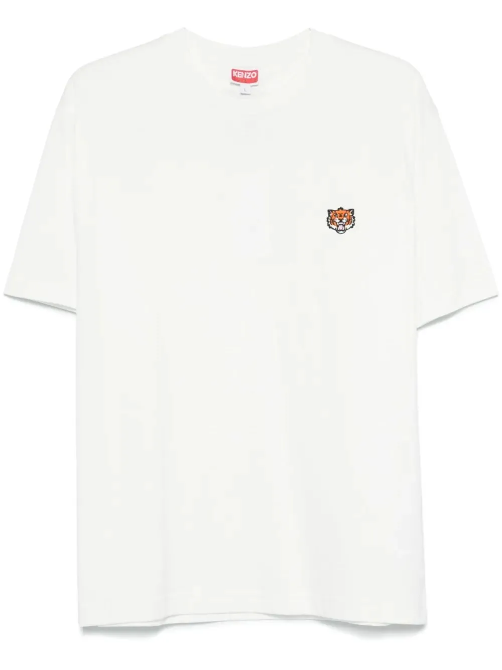 T-Shirt Happy Tiger Con Ricamo