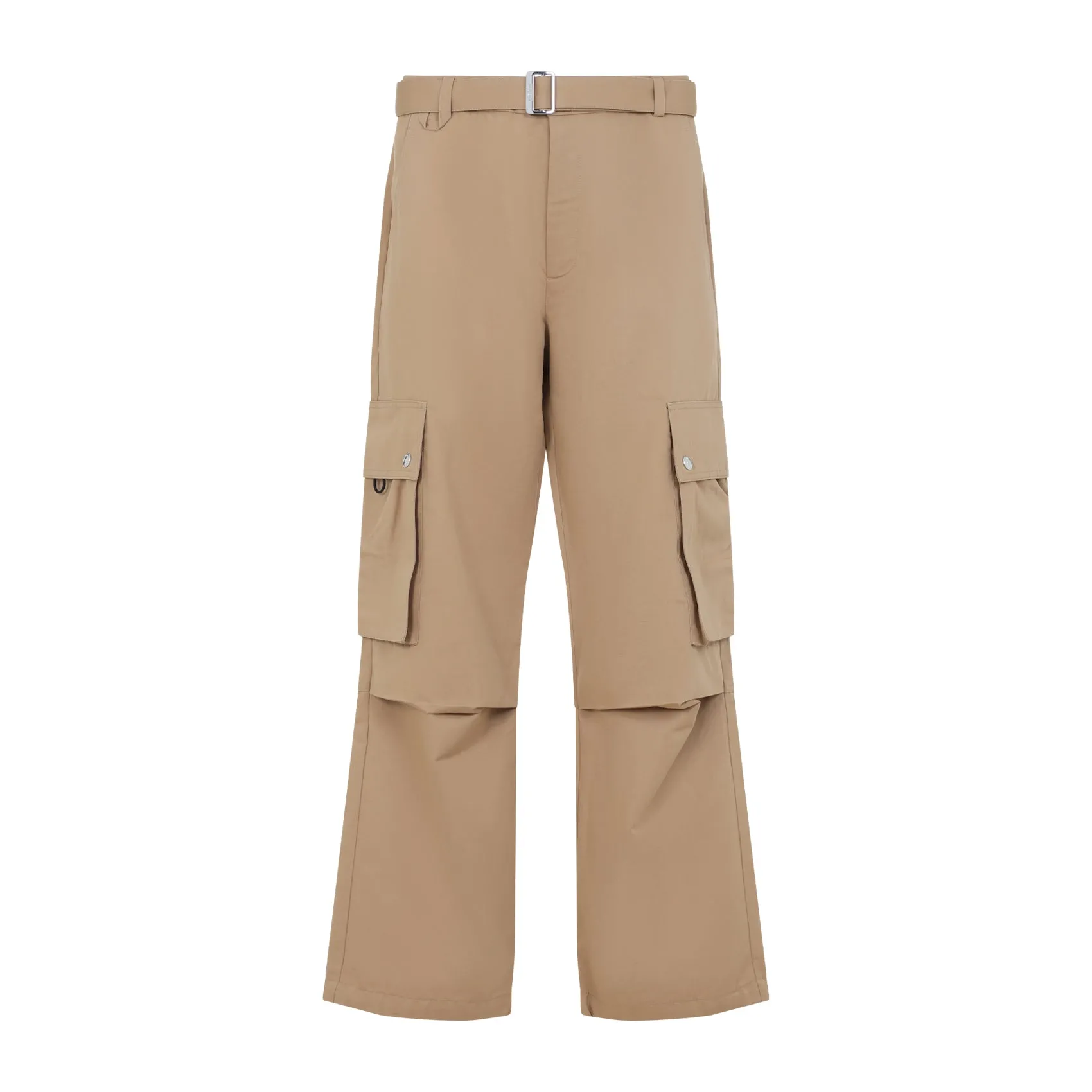 Light Brown Le Cargo Cotton Pants