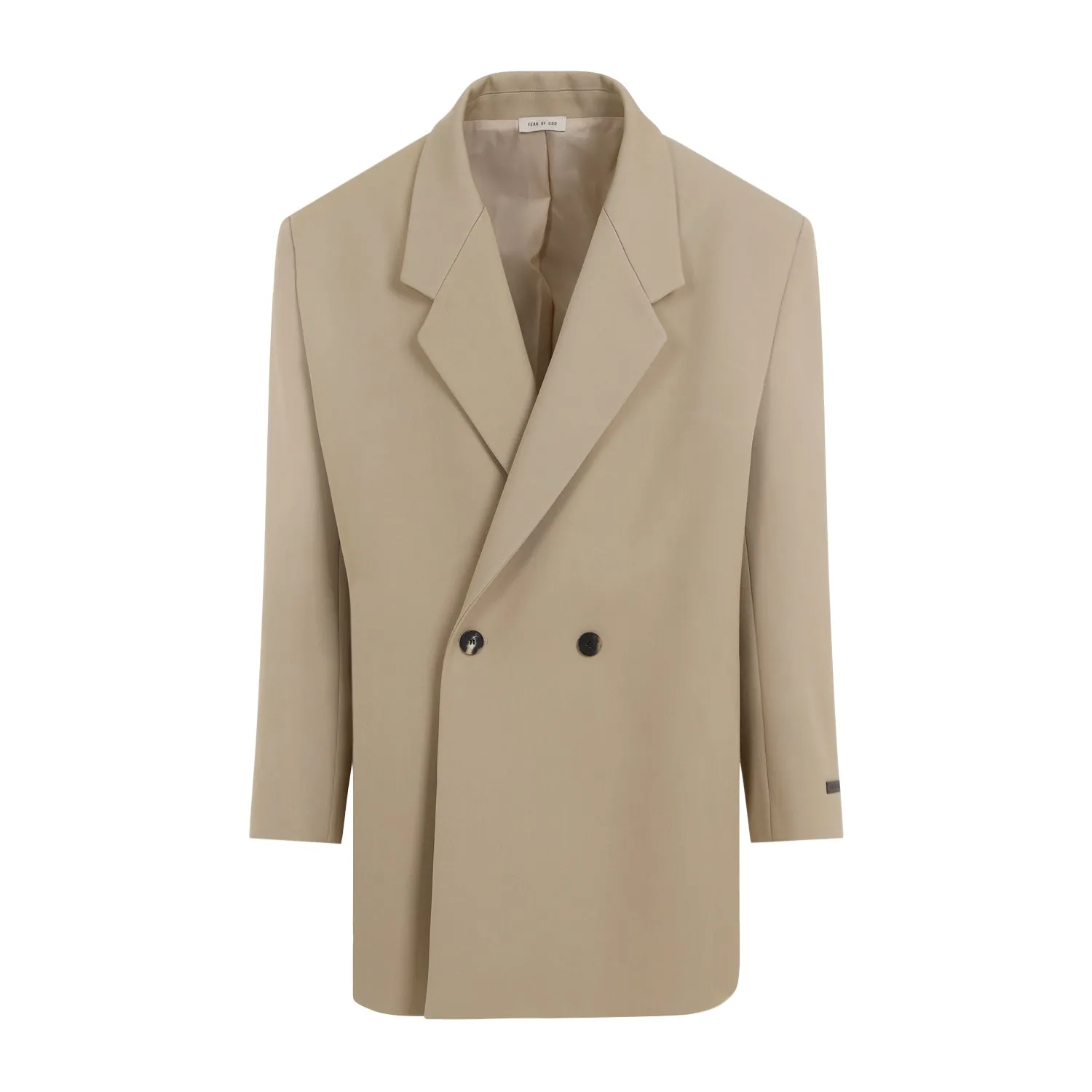 Beige California Wool Blazer