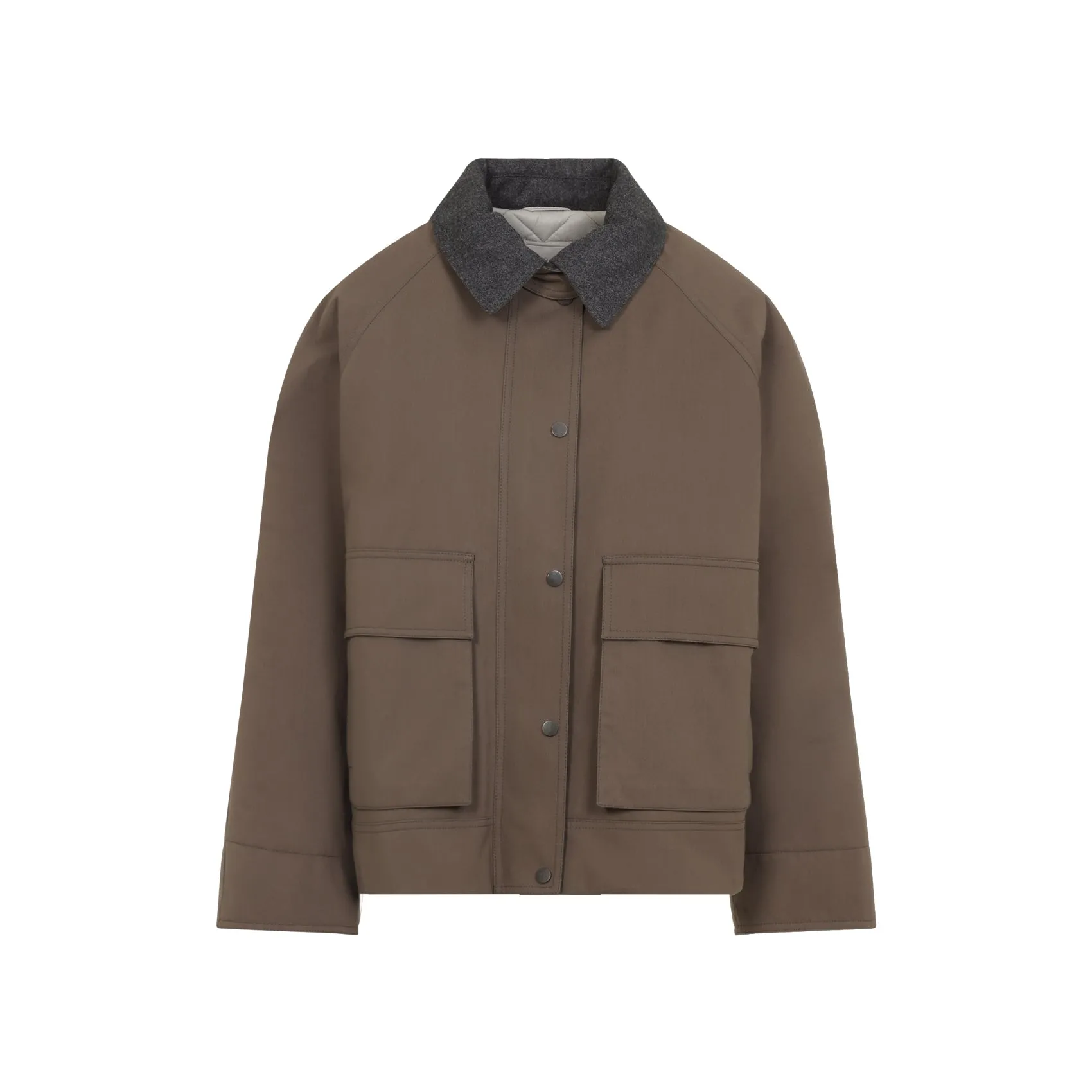 Brown Cotton Jacket