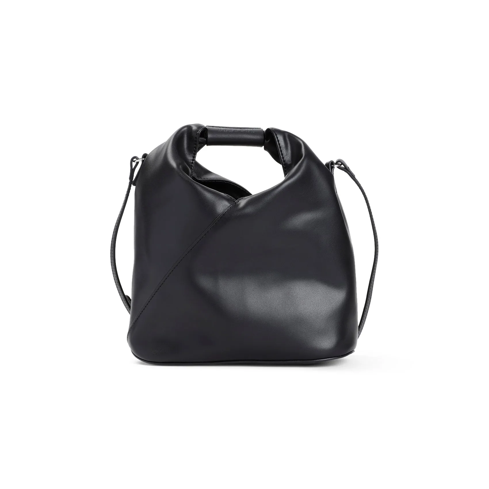 Black Japanese Crossbody Polyester Handbag