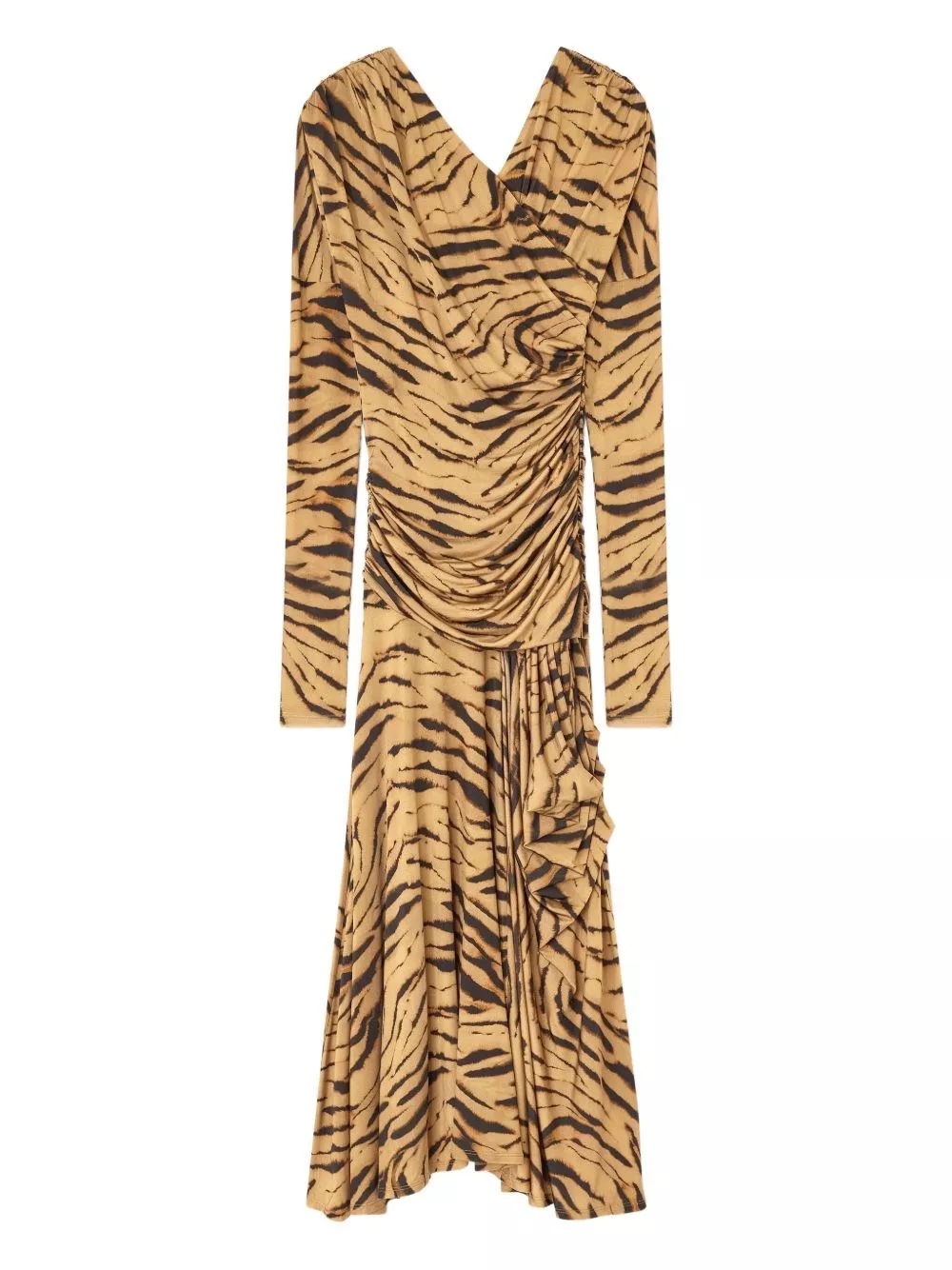 Abito lungo stampato di Ganni