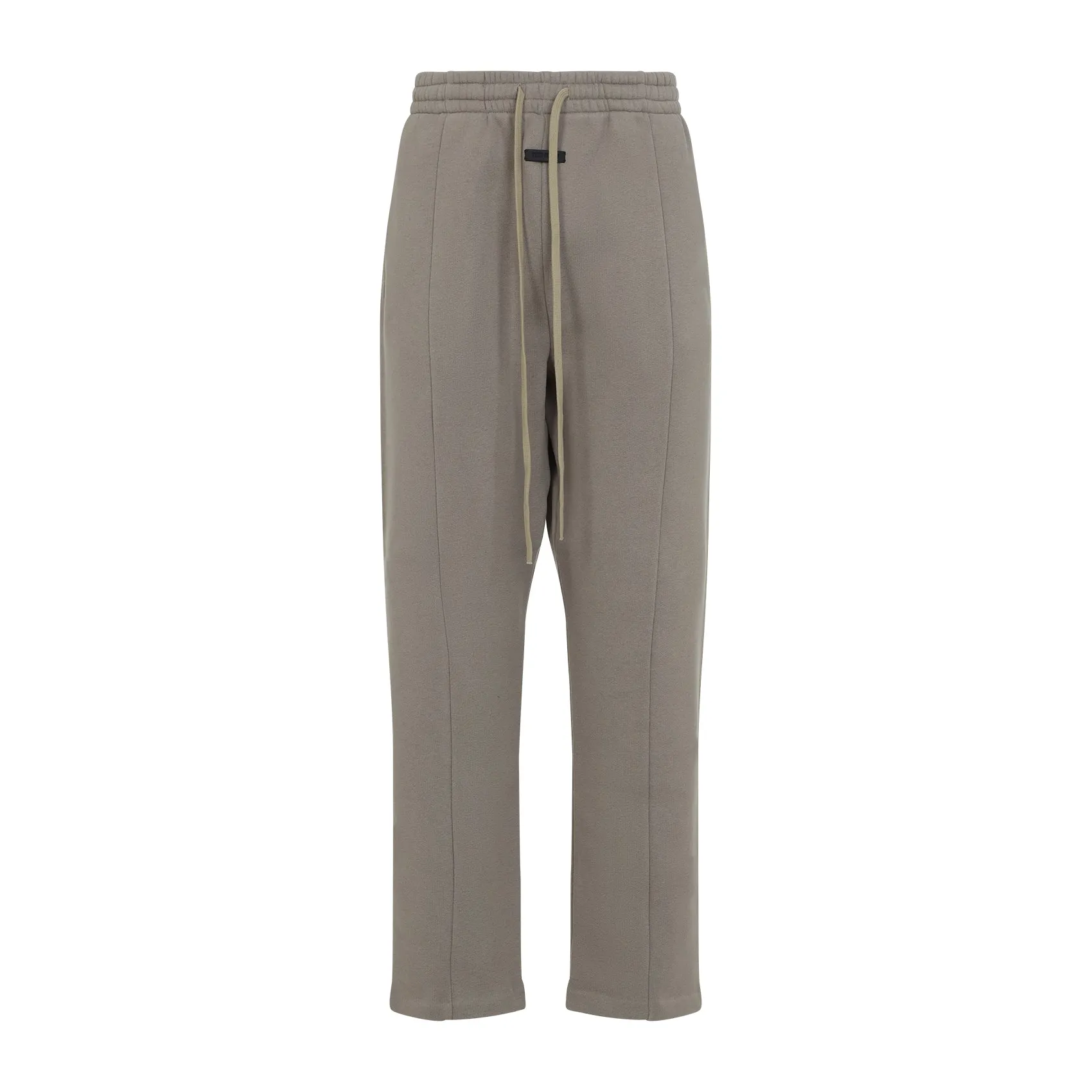 Beige Relaxed Cotton Pants