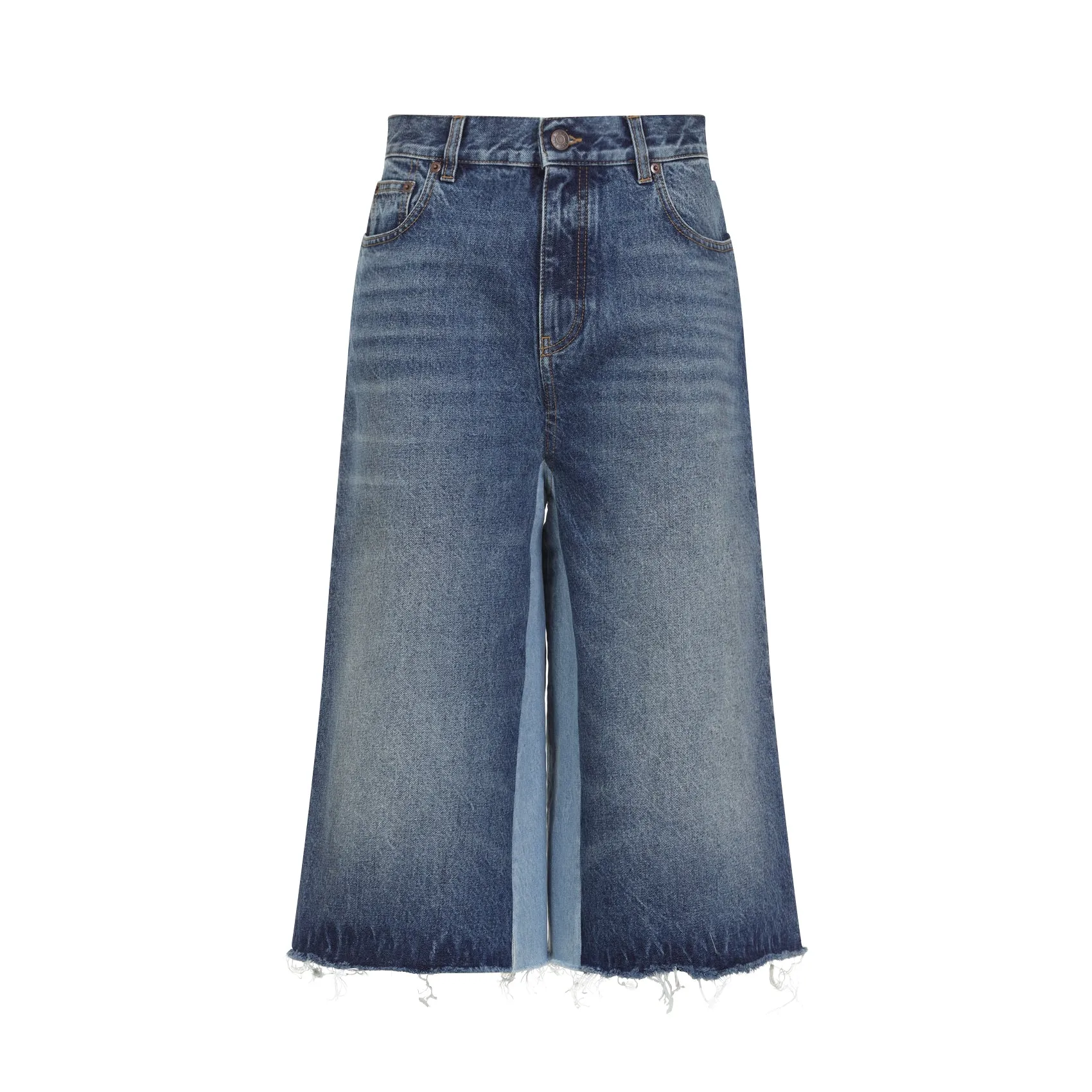 Dark Night Blue Cotton Denim Jeans