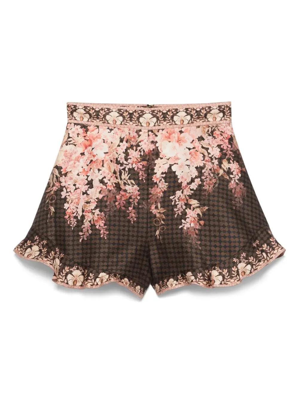 Shorts Illuminate Flutter In Misto Seta
