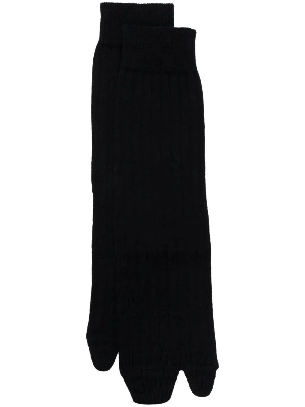 Calzini Lunghi Tabi In Jersey Di Lana