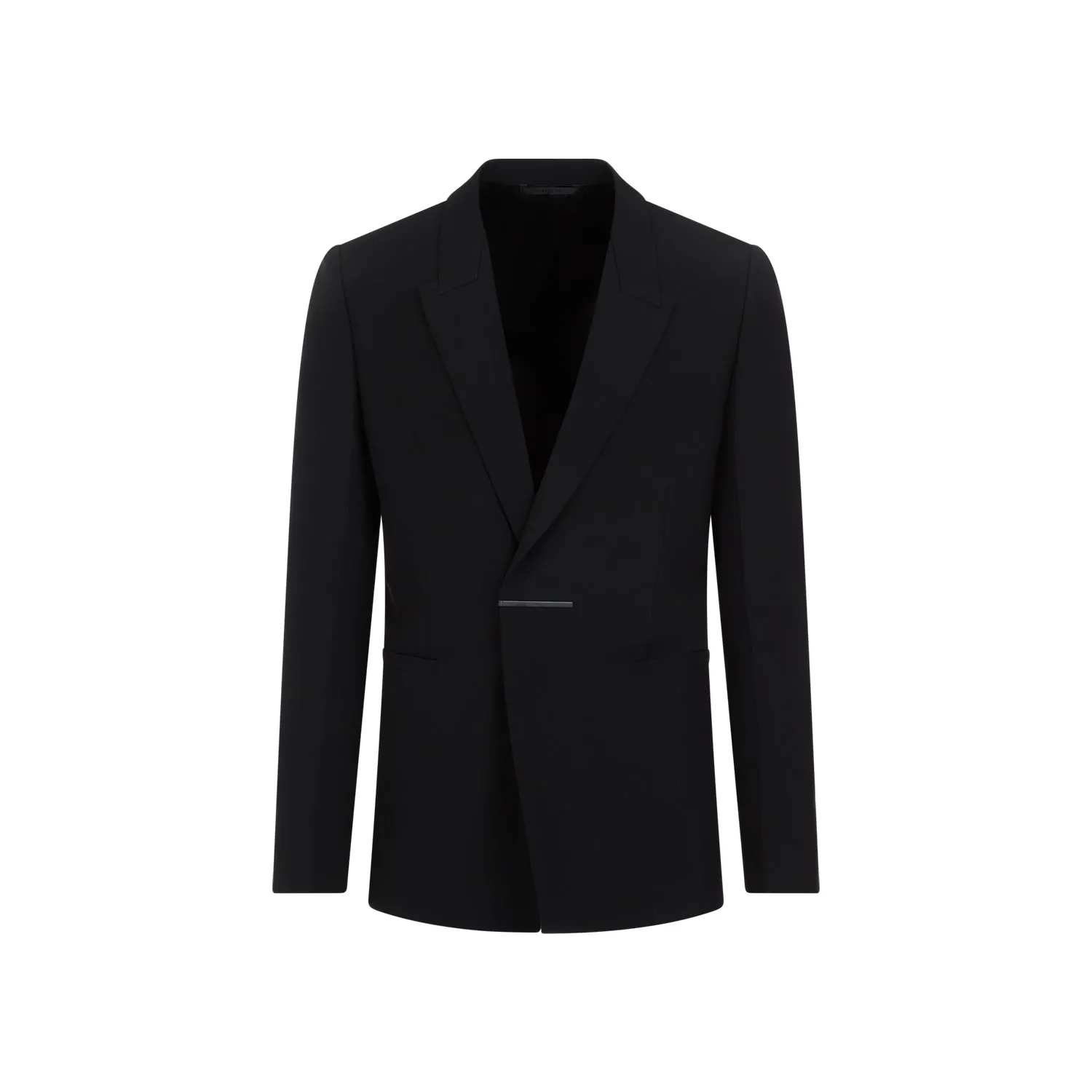 Black Virgin Wool Jacket