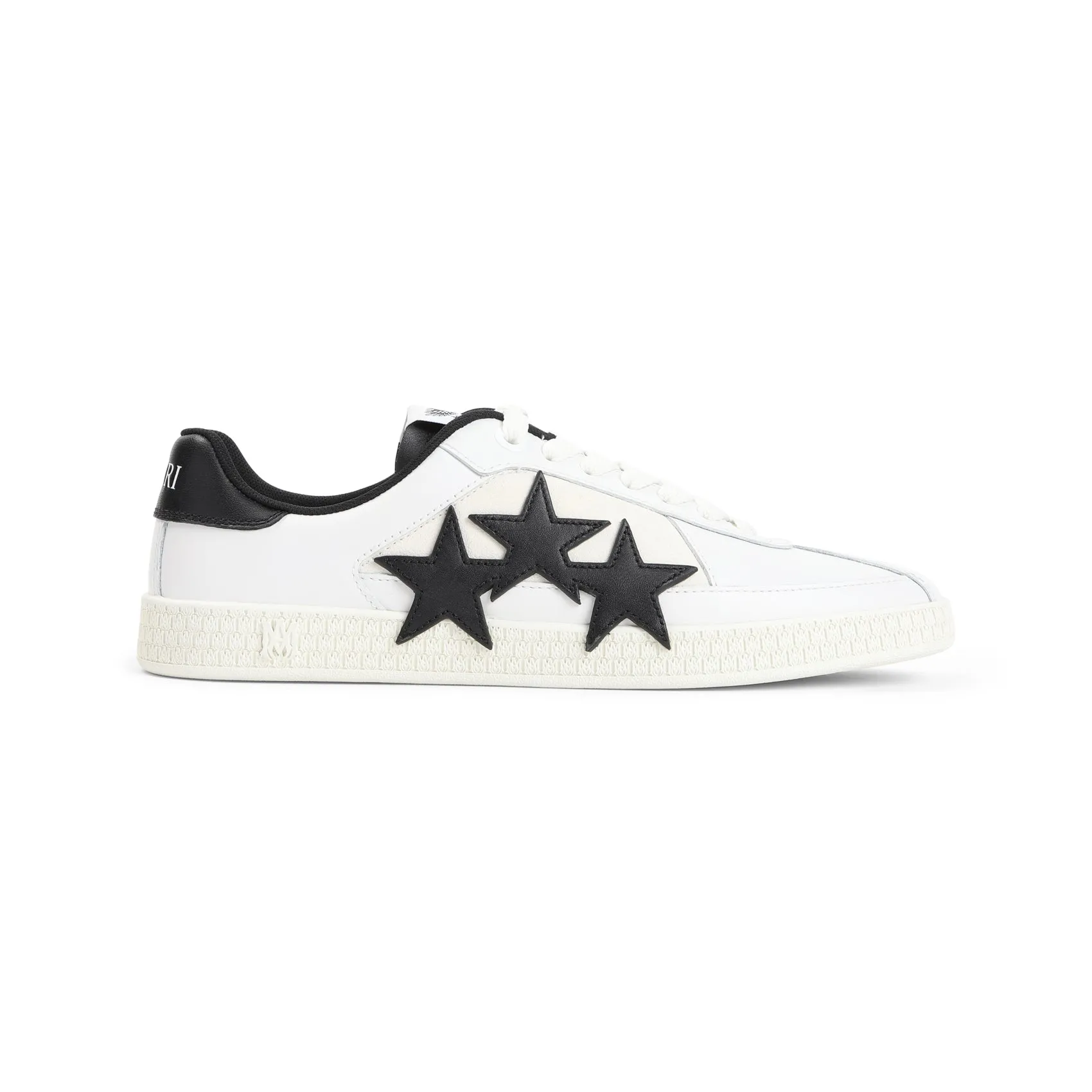 Black Pacific Cow Leather Sneakers