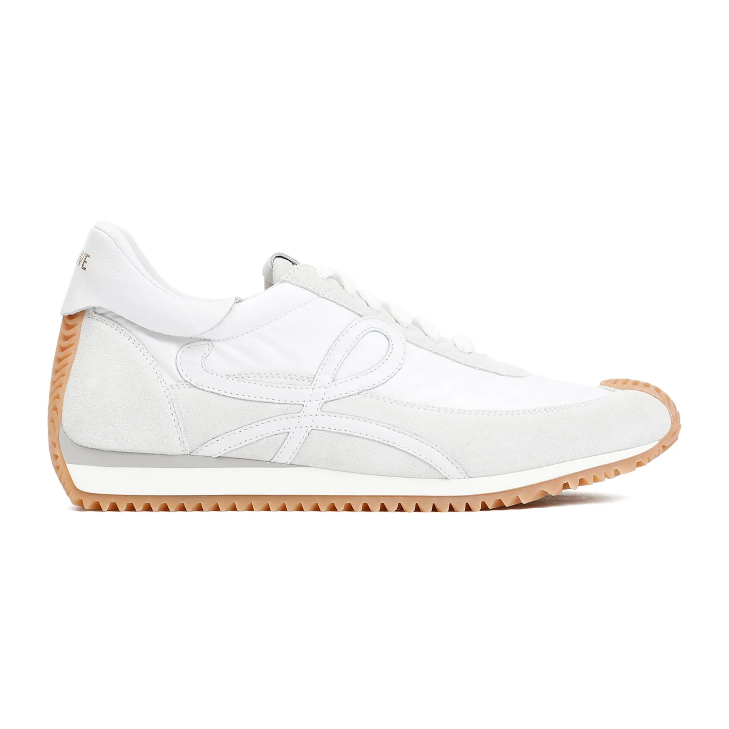 White Flow Runner Sneakers