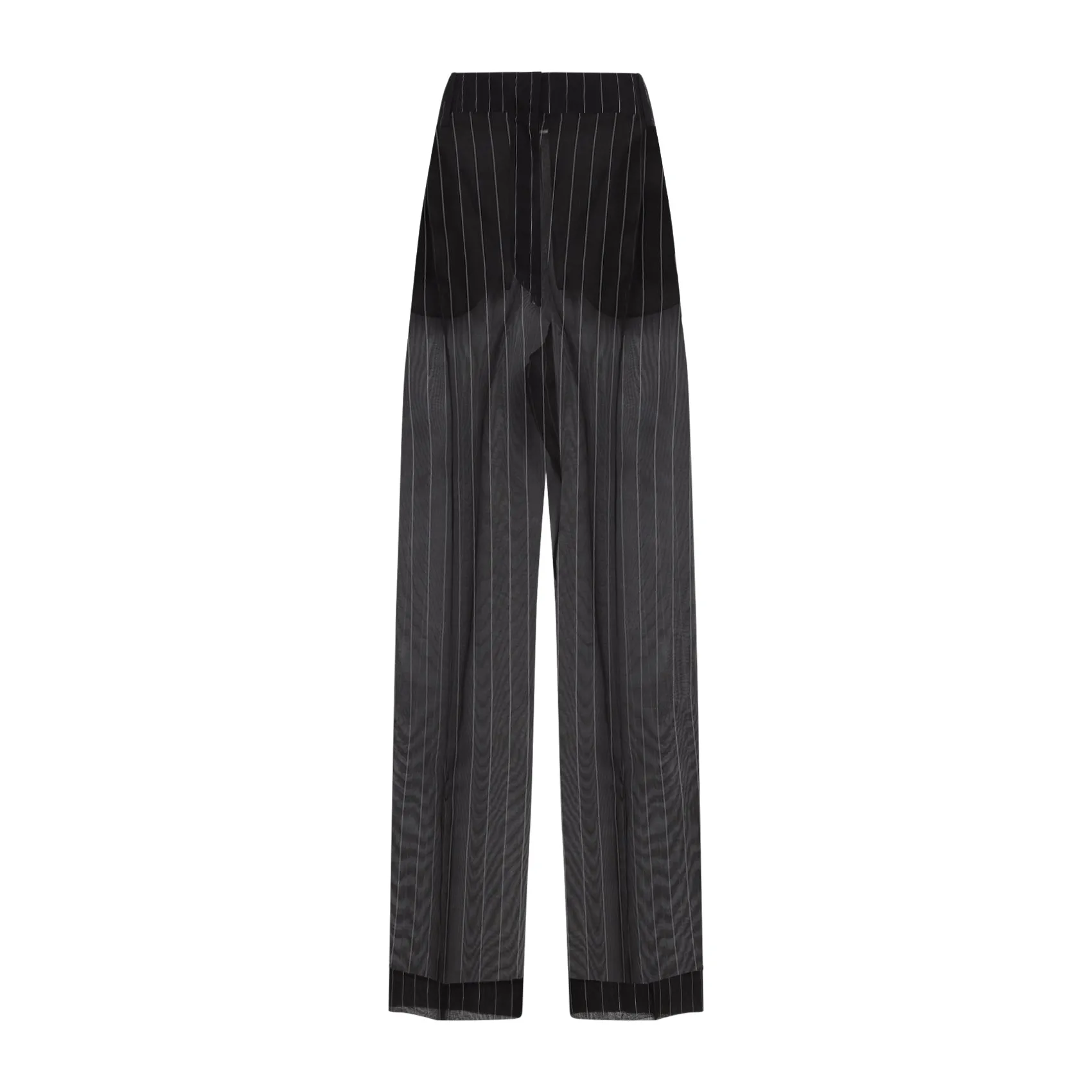 Black Silk Lenton Pants