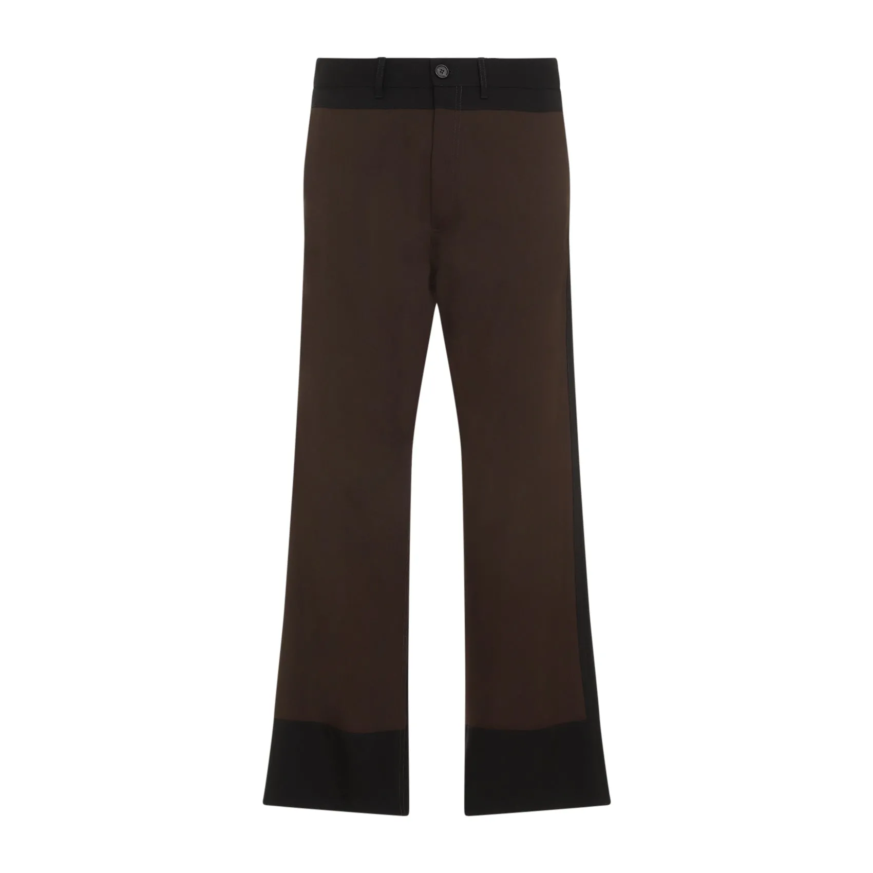 Black Virgin Wool Trousers