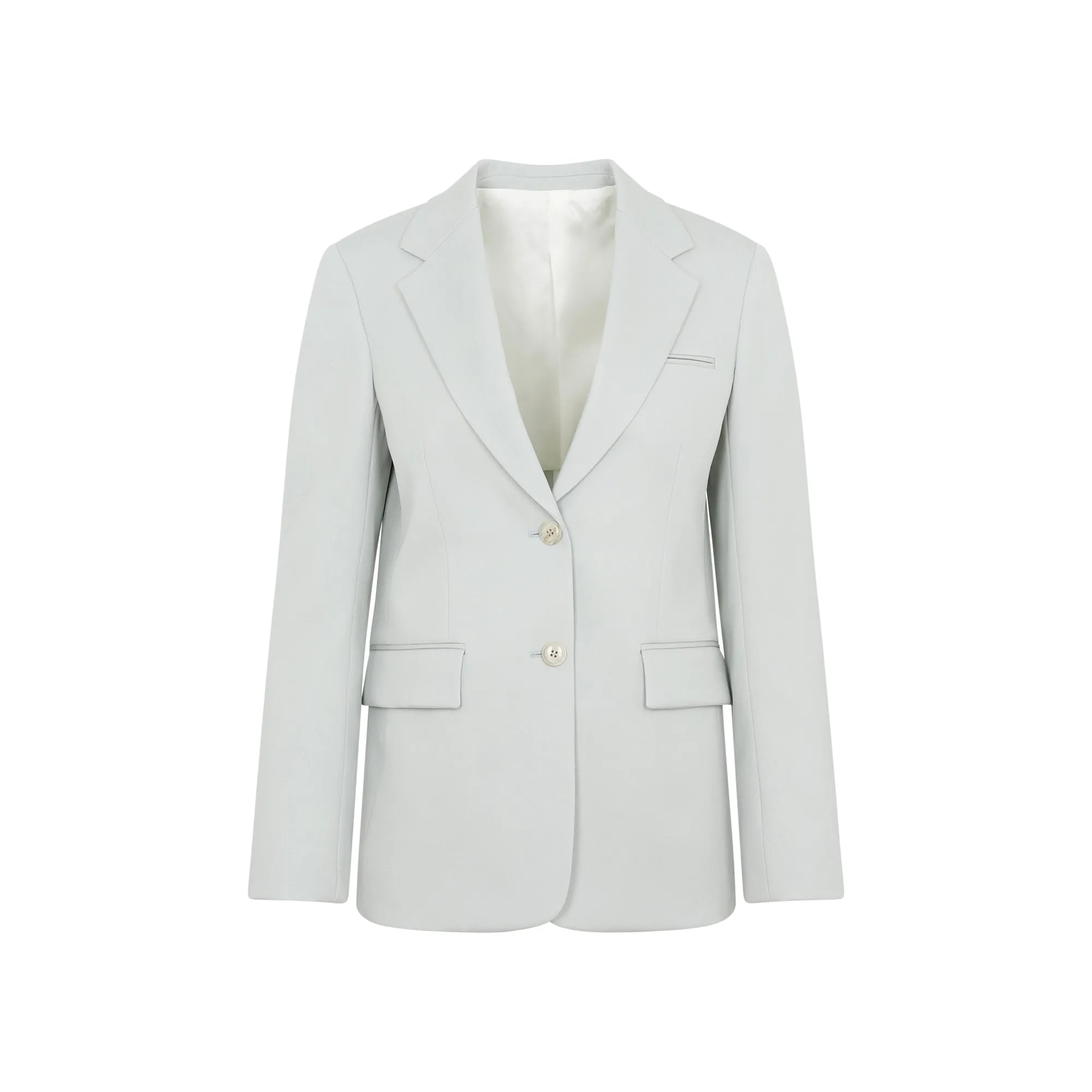 Sage Green Wool Blazer