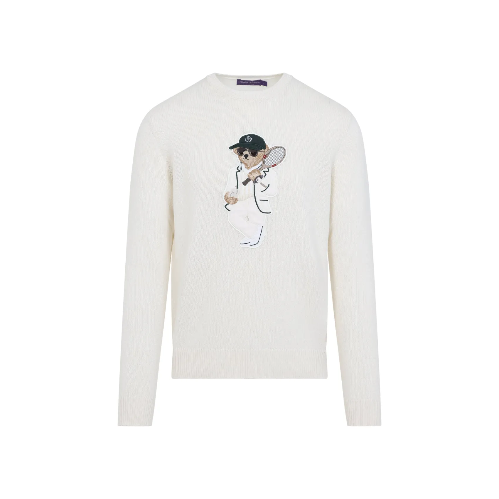 Classic Cream White Cashmere Pullover