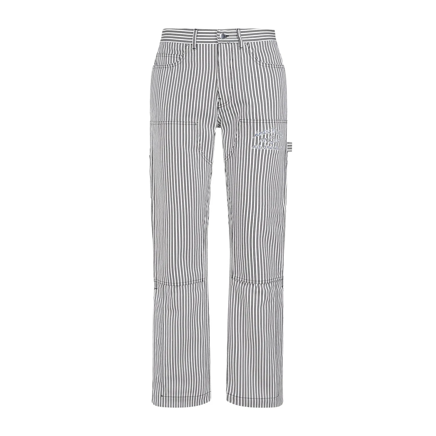 Black Cotton Motors Carpenter Pant