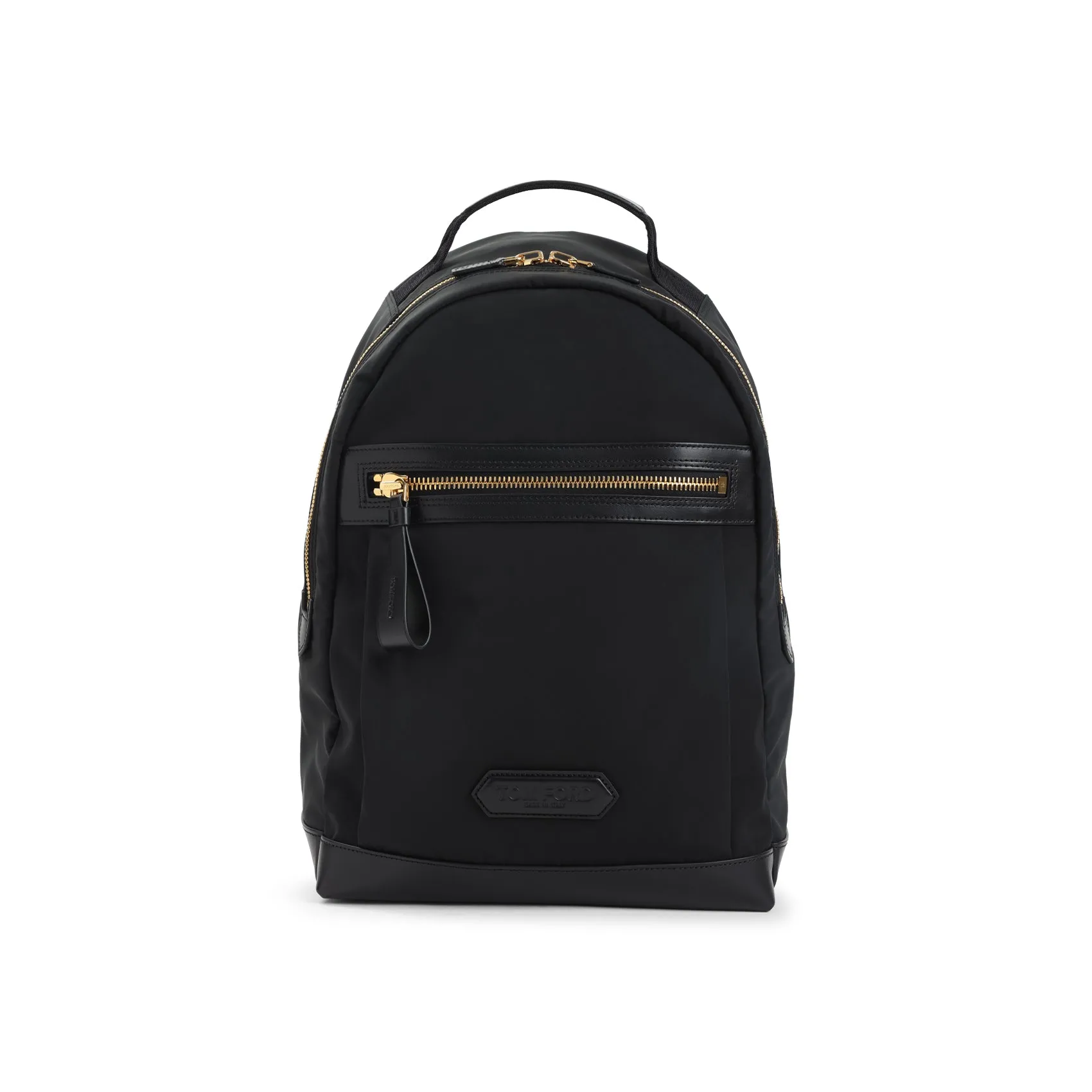 Black Polyester Backpack