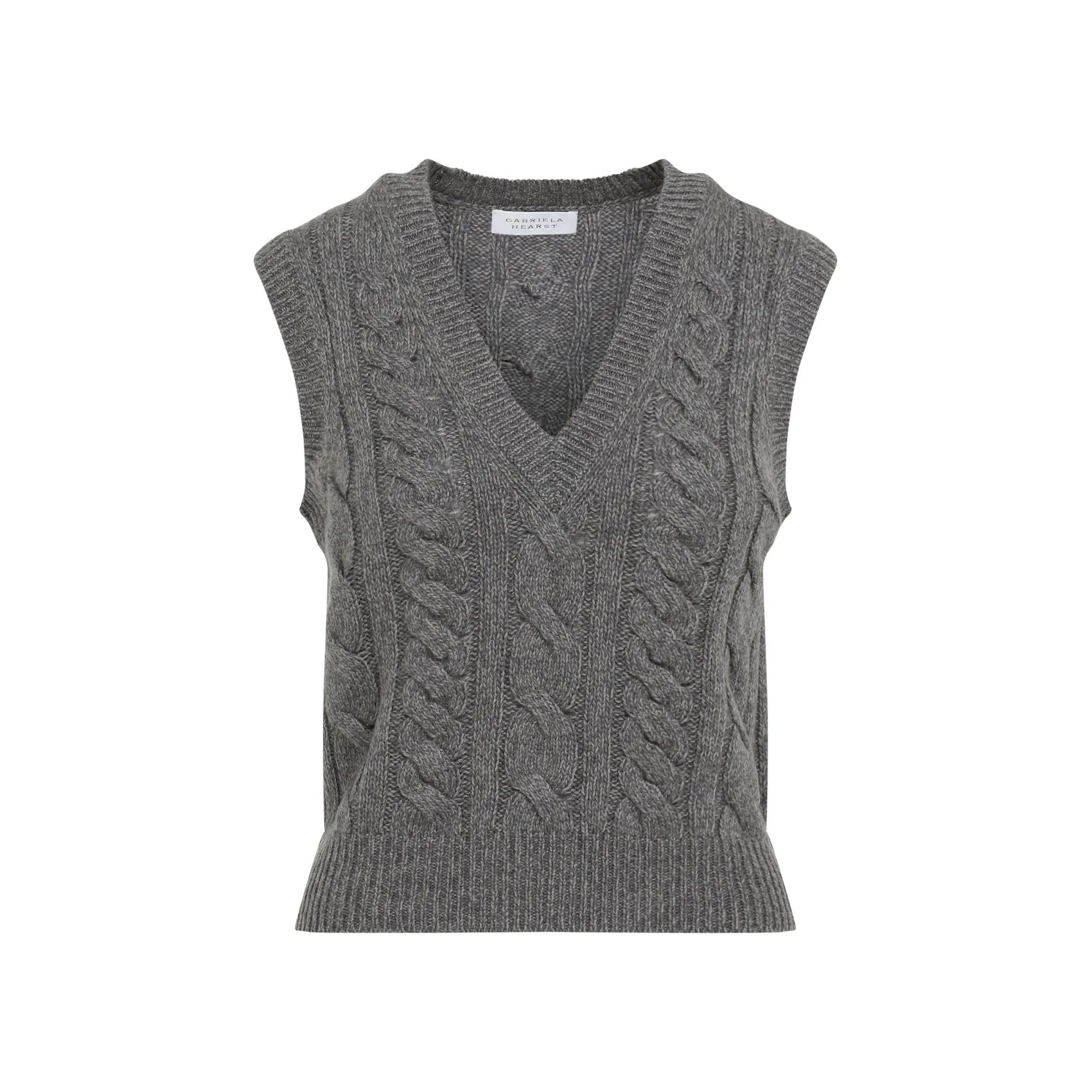 Grey Selsey Cashmere Vest
