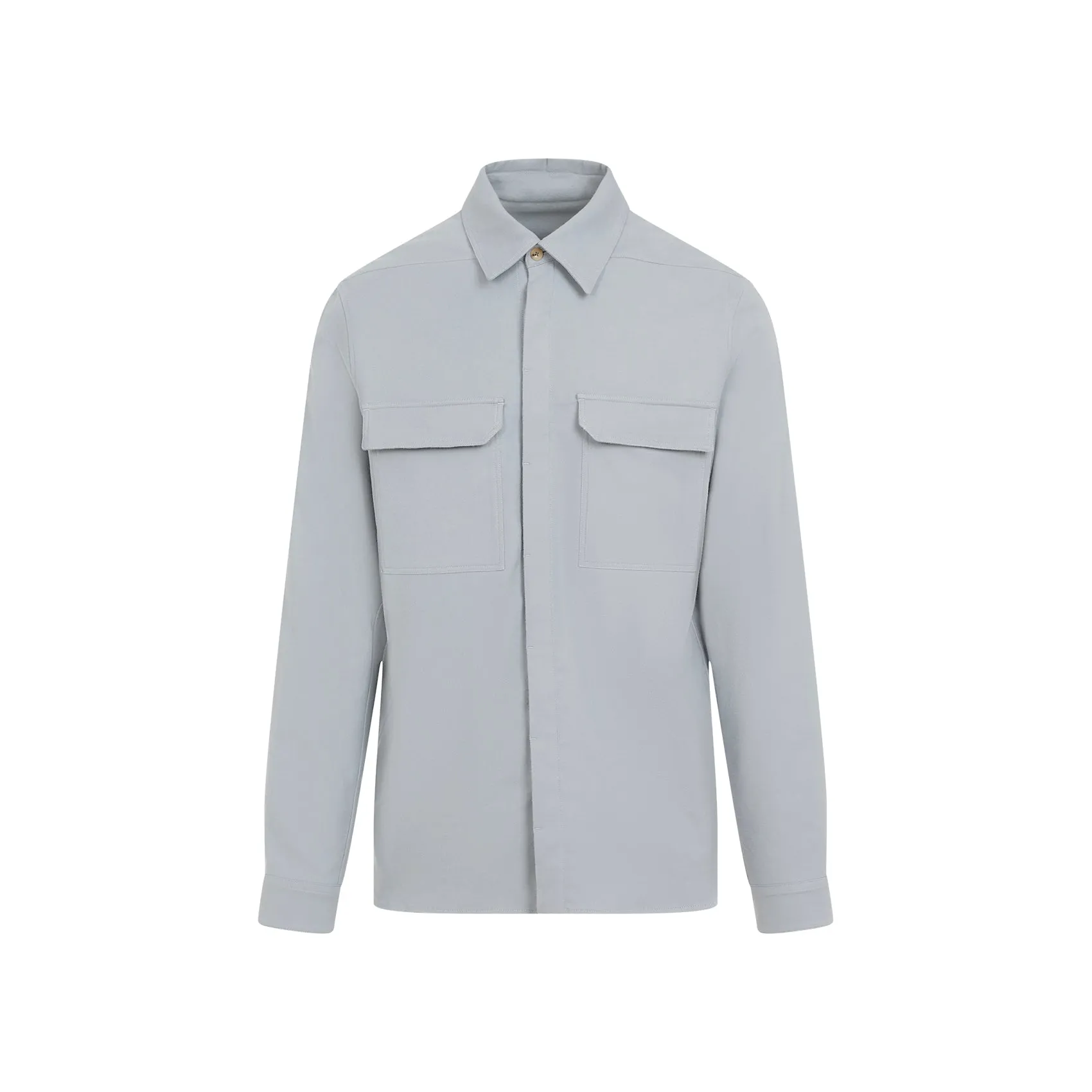 Light Blue Work Cotton Shirt