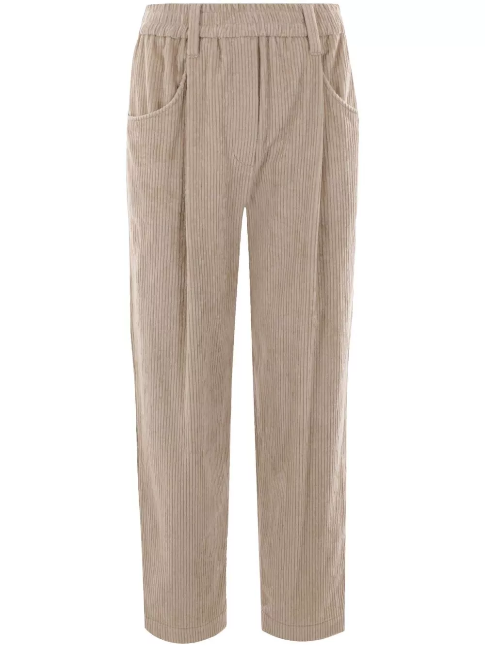 Pantalone baggy in velluto di Brunello cucinelli