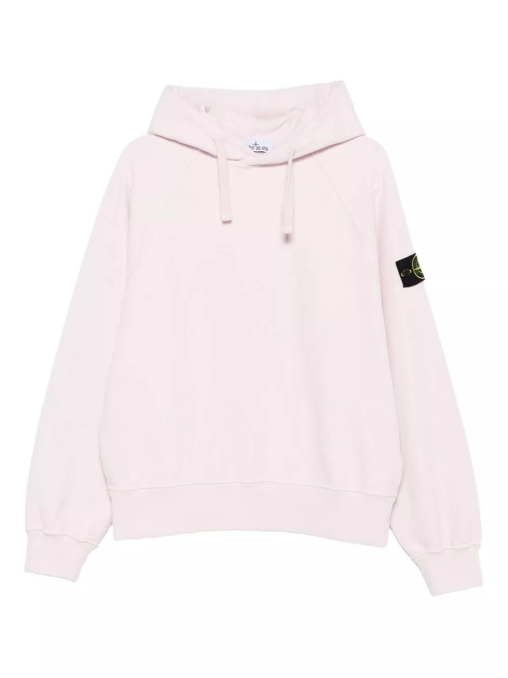 Felpa in cotone con cappuccio di Stone island
