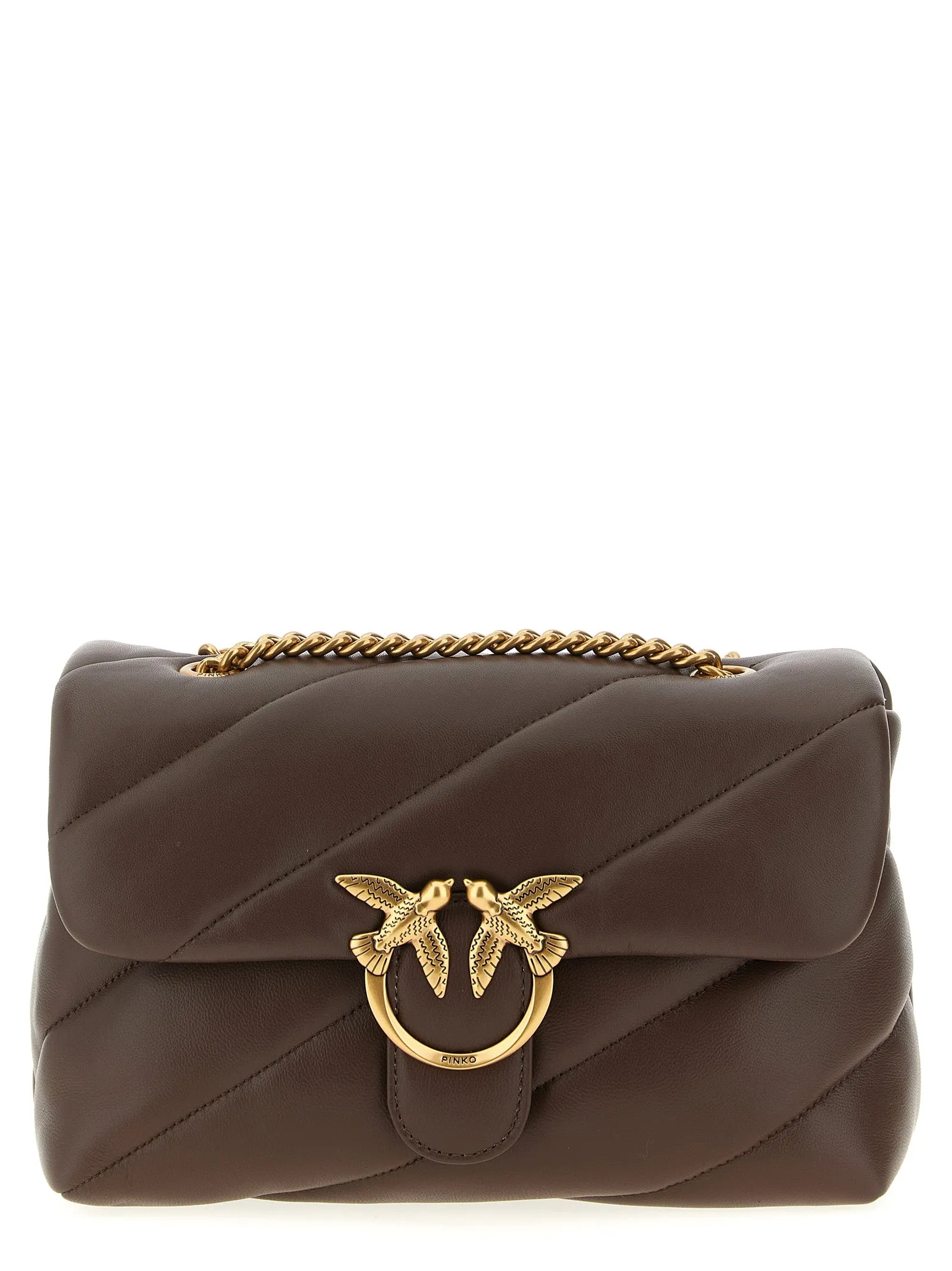 Classic Love Bag Puff Borse A Tracolla Marrone