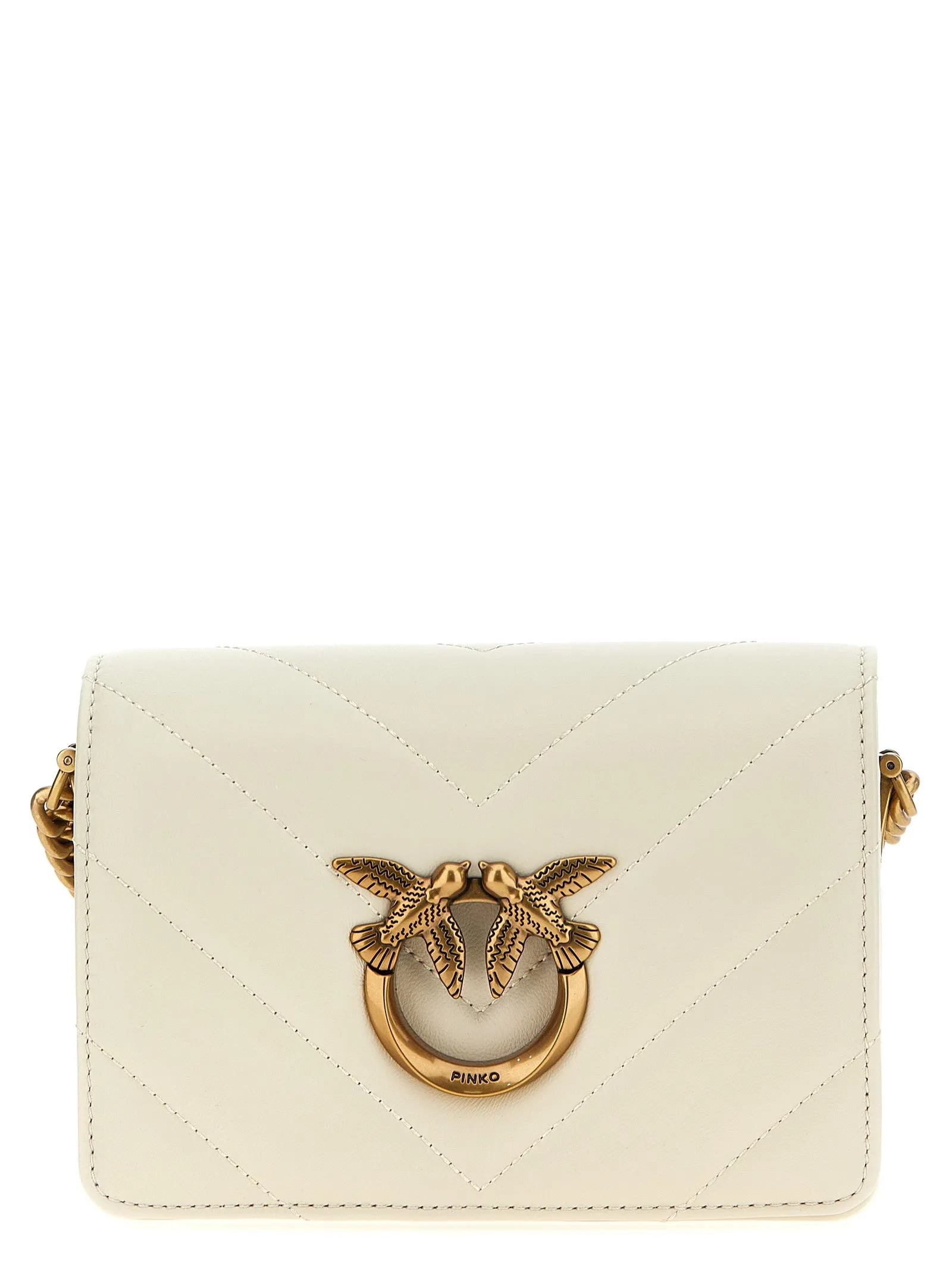 Love Click Mini Borse A Tracolla Bianco