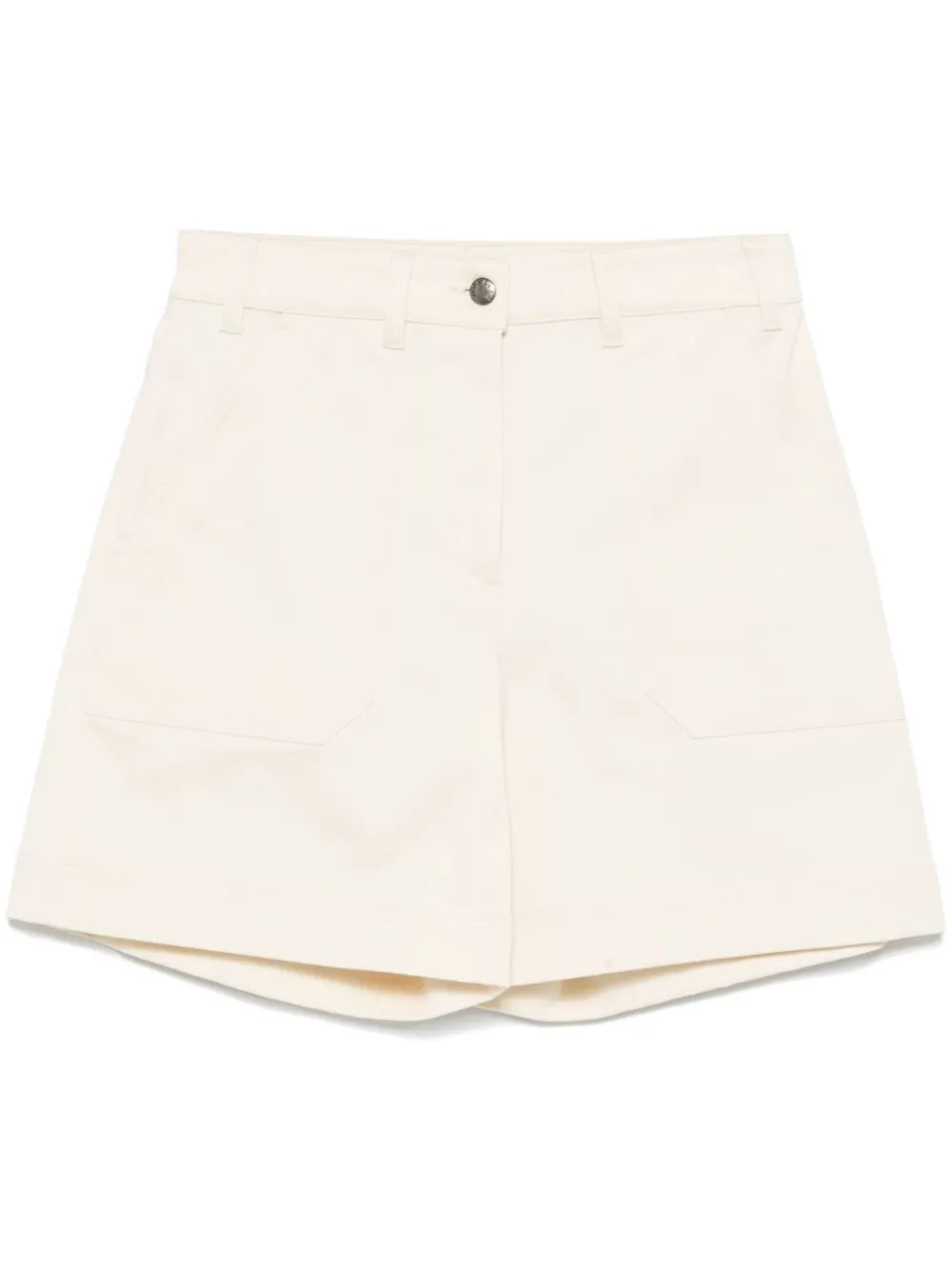 Shorts In Gabardine Di Cotone