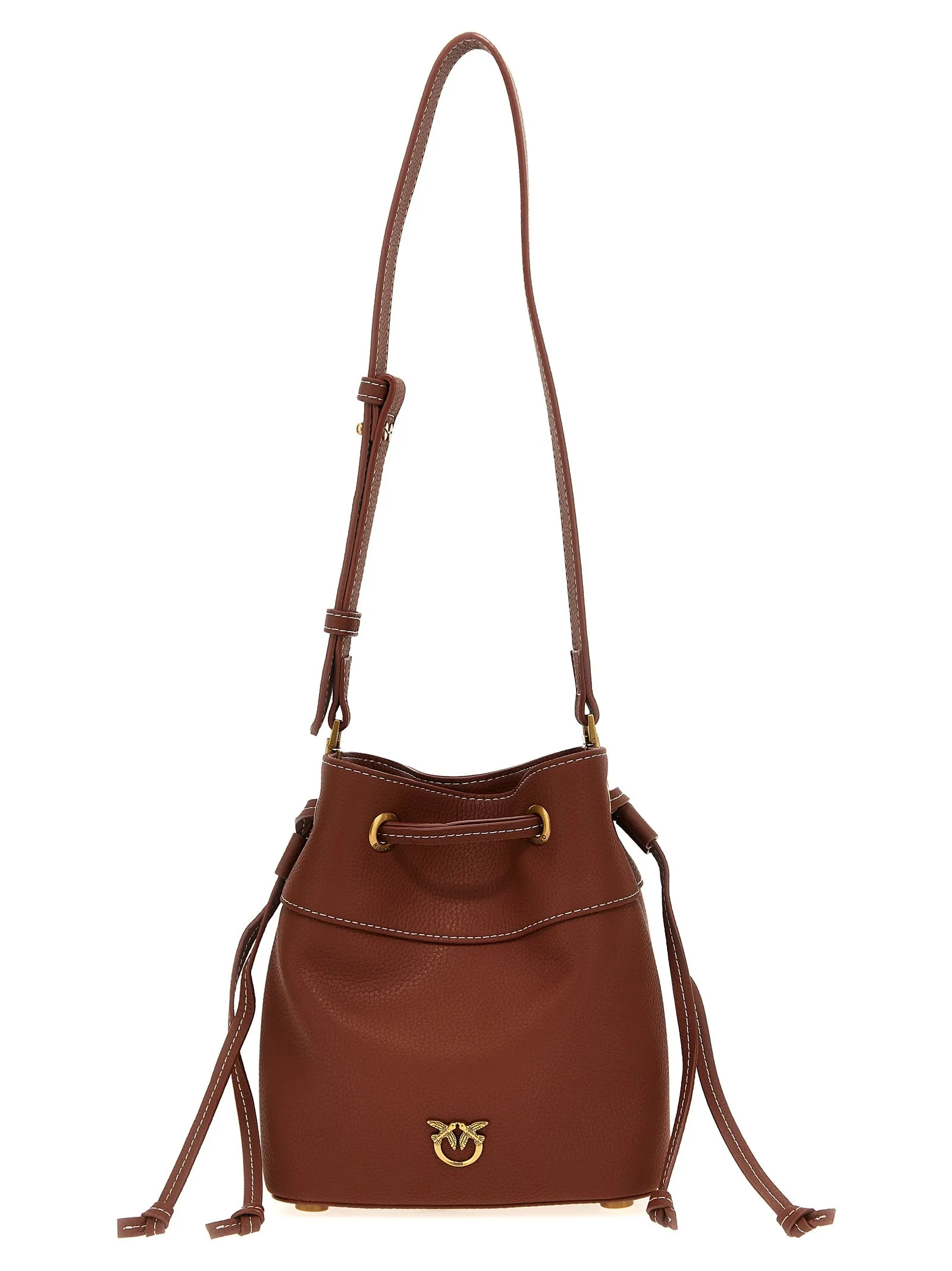 Mini Bucket Bag Borse A Spalla E Tracolla Marrone