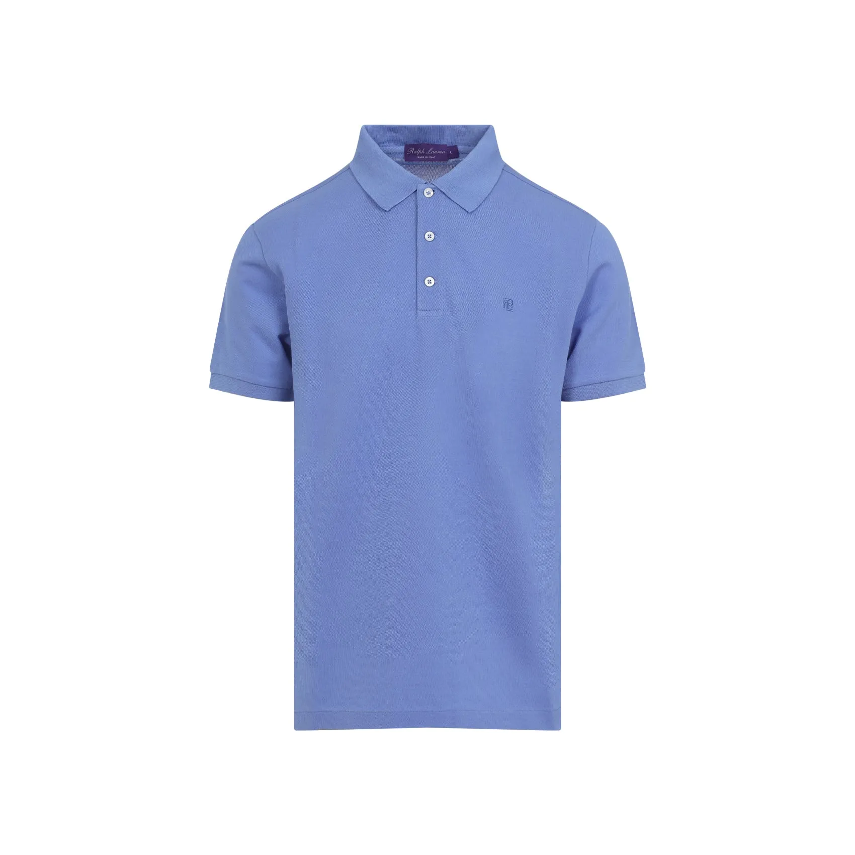 Blue Ss Cotton Polo