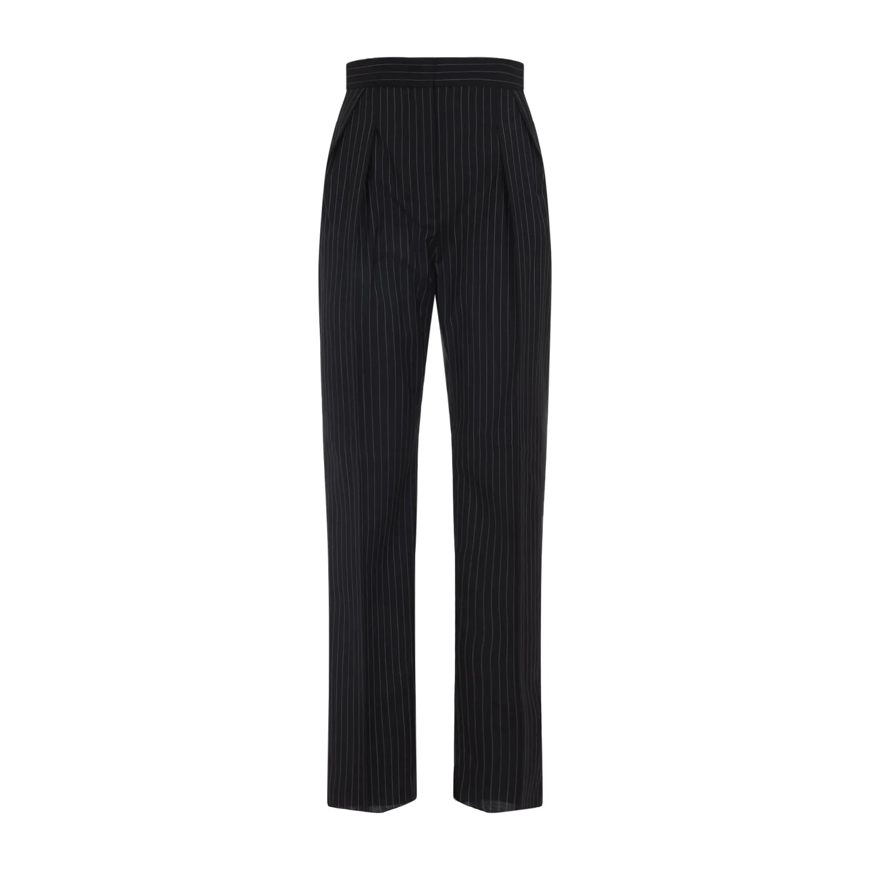 Black Sesamo Wool Pants