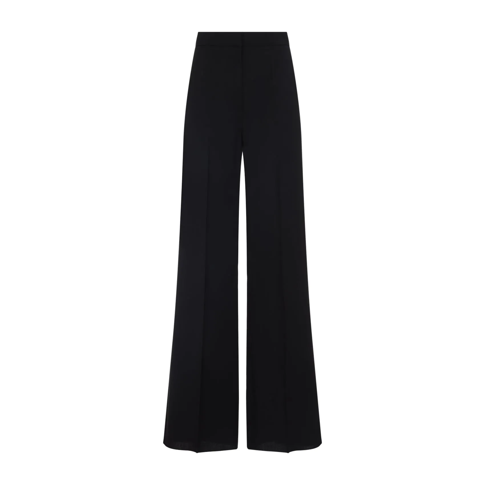 Black Fernet Straight Virgin Wool Pants
