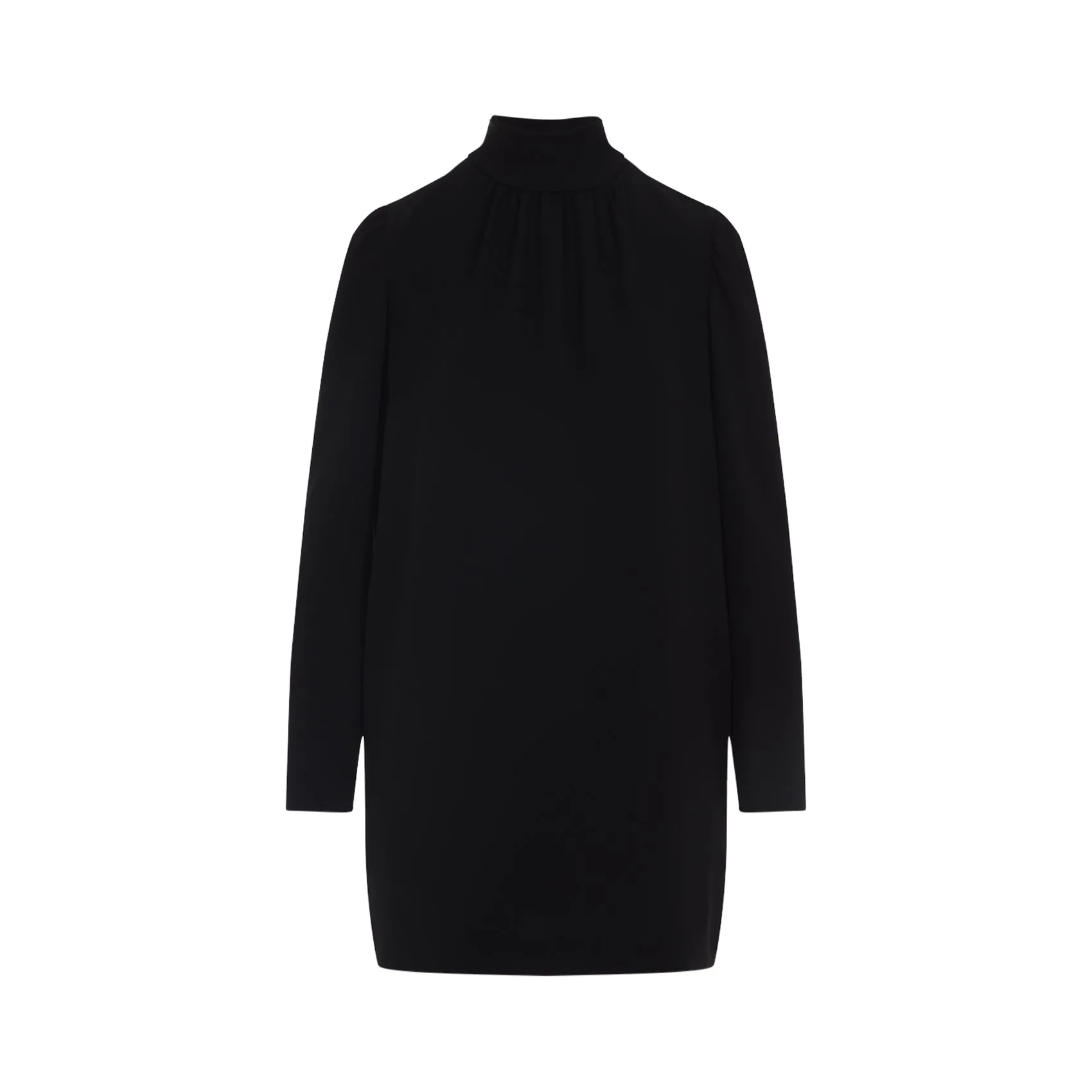 Black Triacetate Embassy Mini Dress