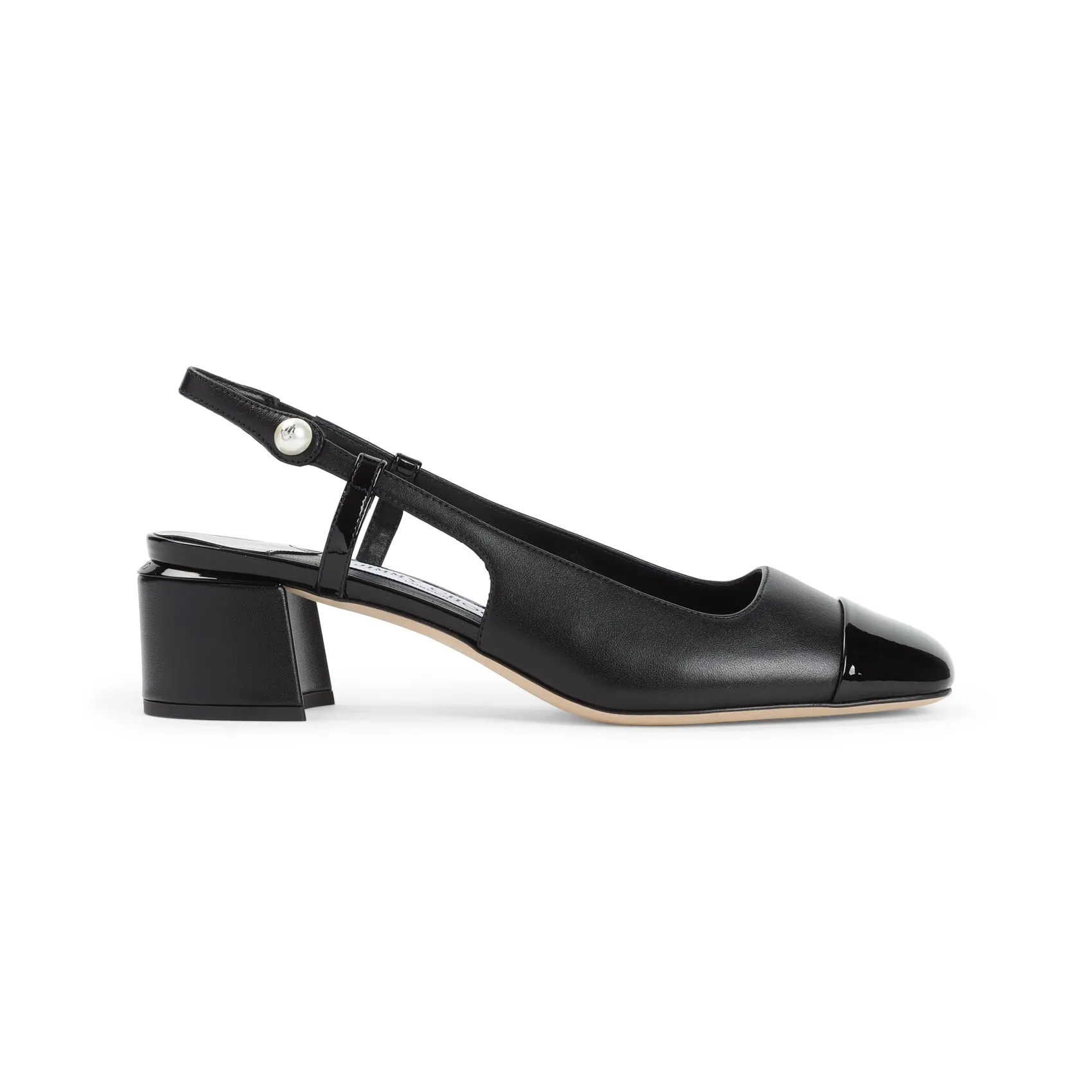 Black Patent Nappa Leather Elisa Sb 45 Pumps