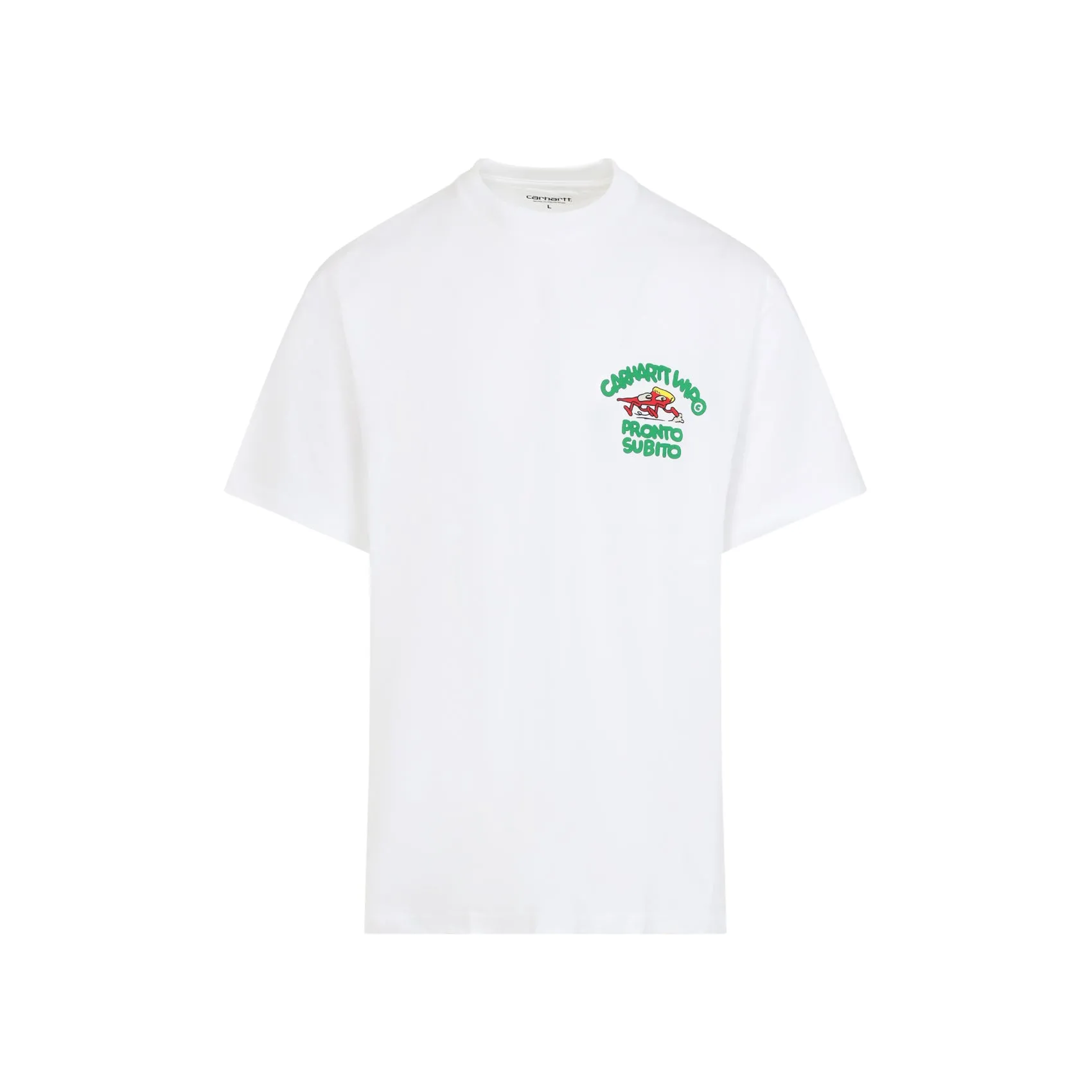 White Ss Pronto Cotton T-Shirt