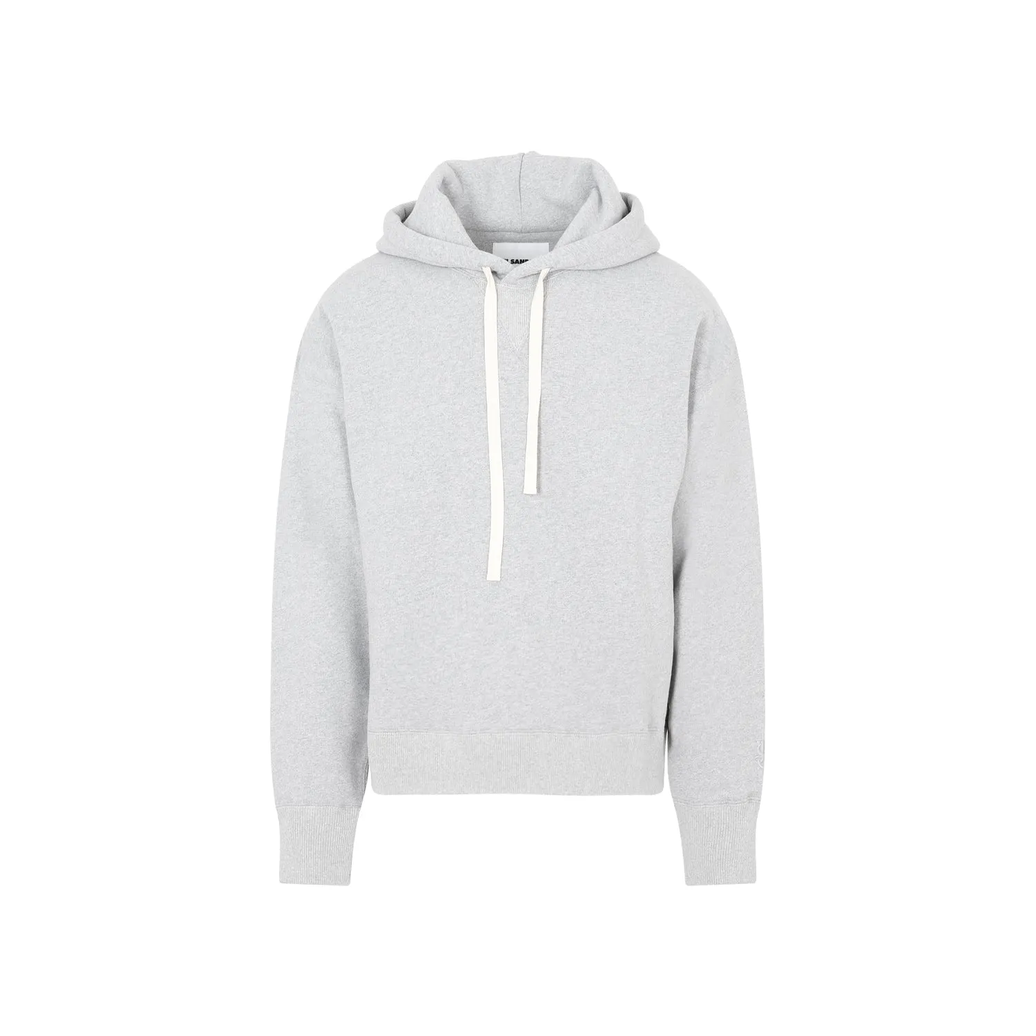 Grey Cotton Hoodie