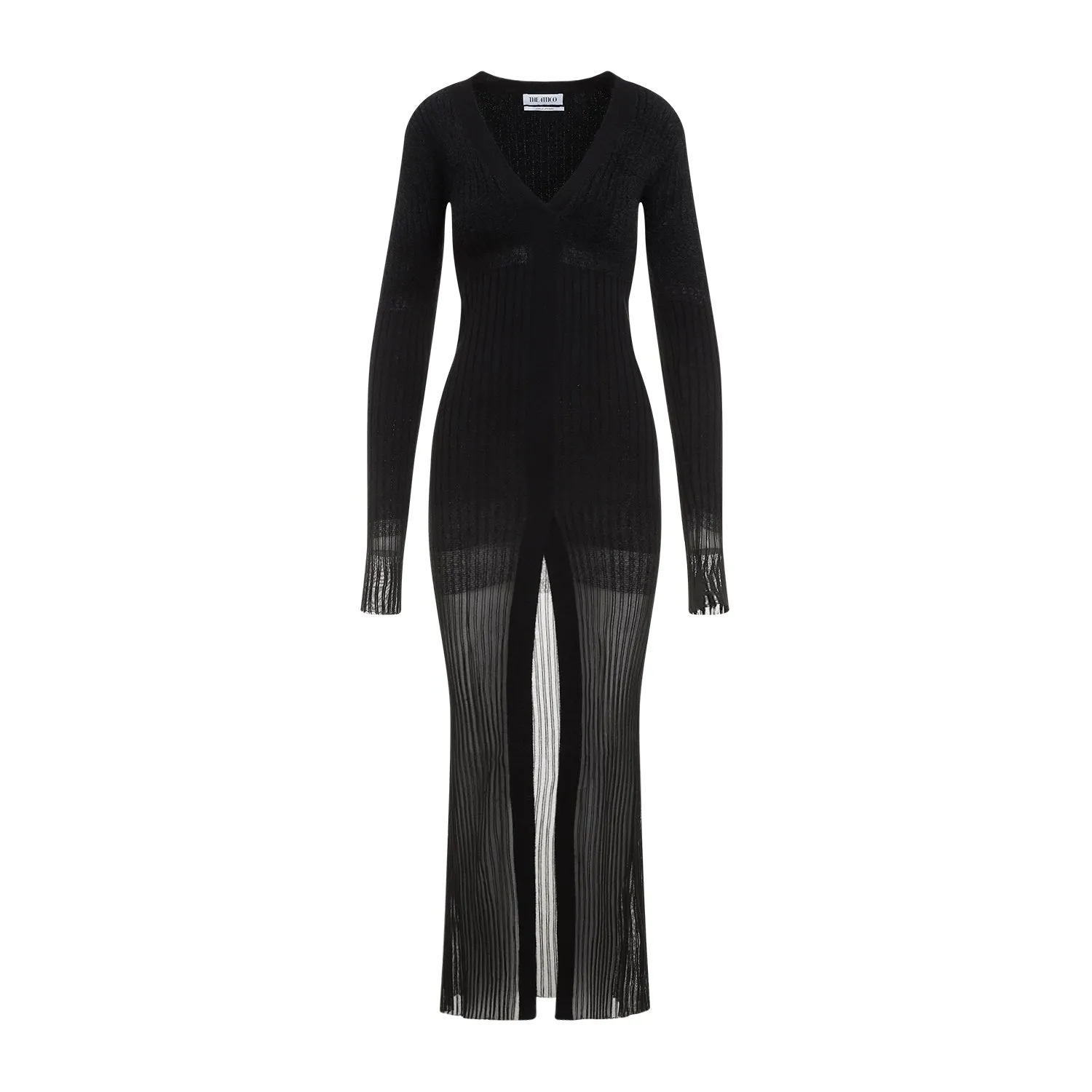 Black Degrade Midi Dress