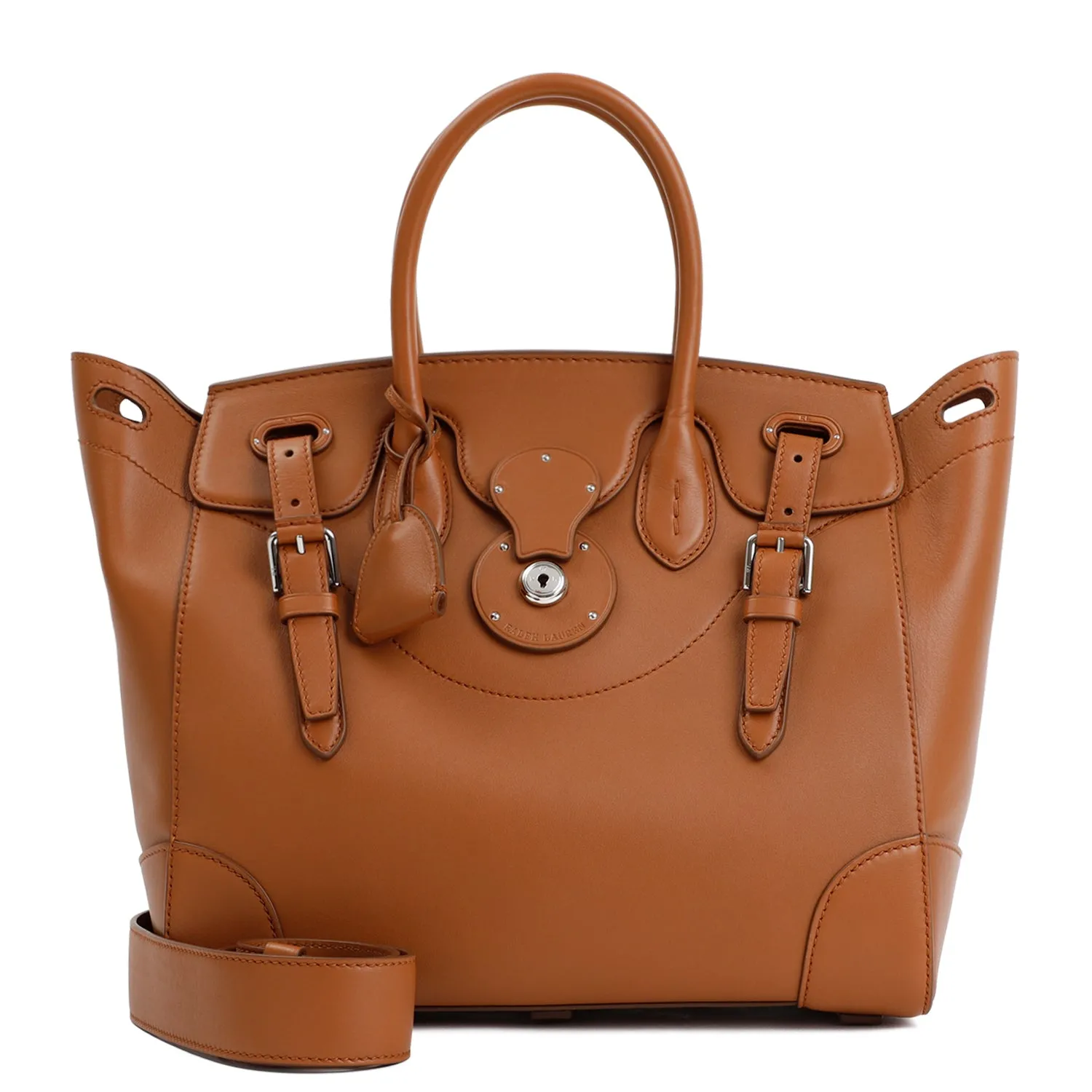 Gold Soft Ricky 33 Calf Leather Handbag