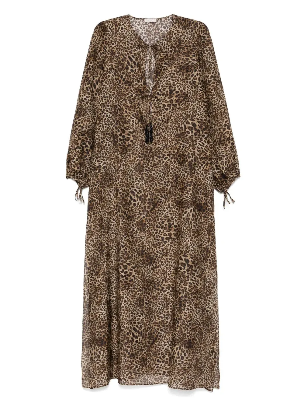 Maxi Abito Naomi Stampa Leopardo