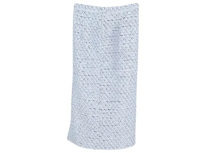 Gonna Midi Alessandra Rich in cotone Blu