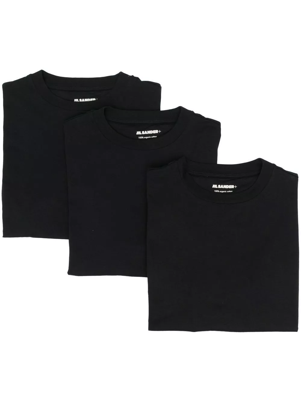 T-shirt manica corta in cotone di Jil sander