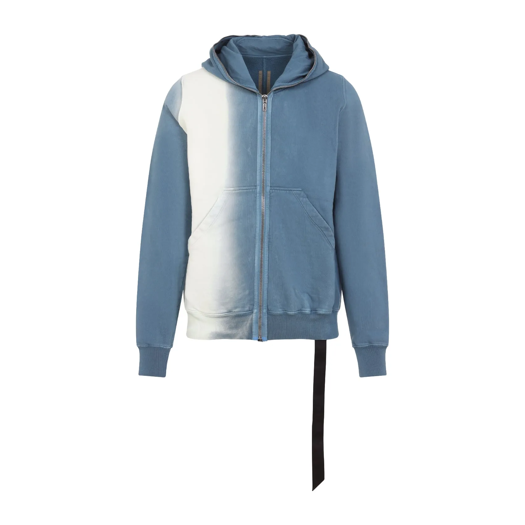 Toothpaste Degrade Blue Cotton Gimp Hoodie