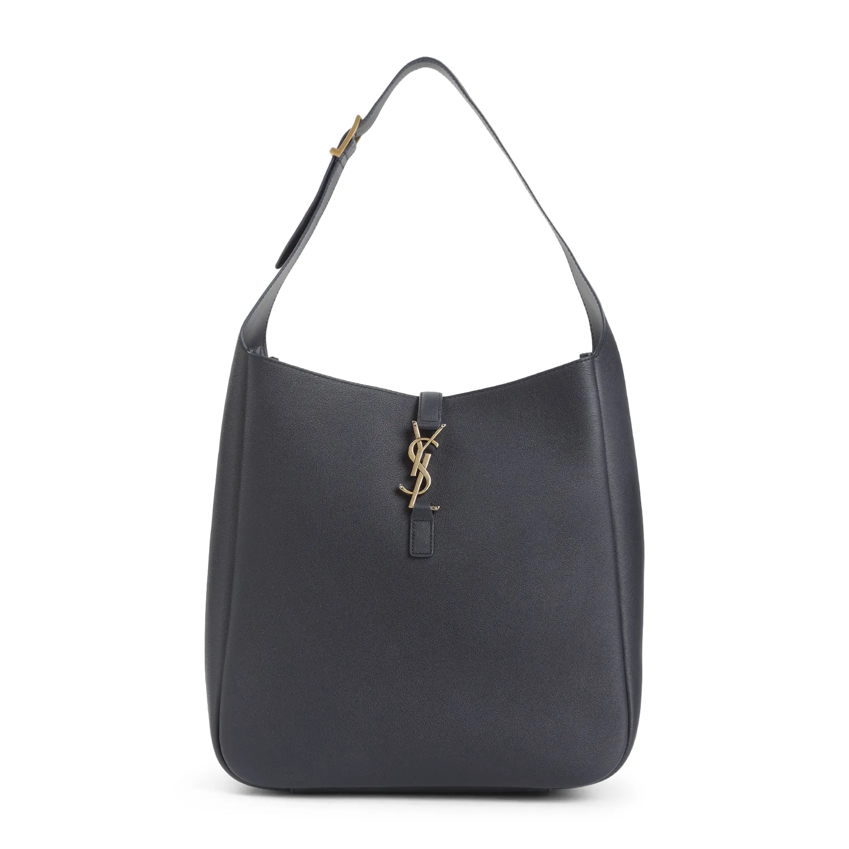 Blue Ysl Le 5a7 Calf Leather Shoulder Bag