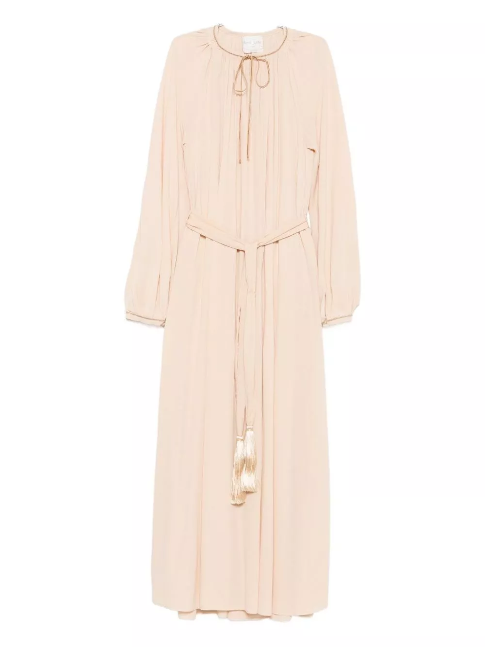 Abito lungo in crepe de chine di Forte forte