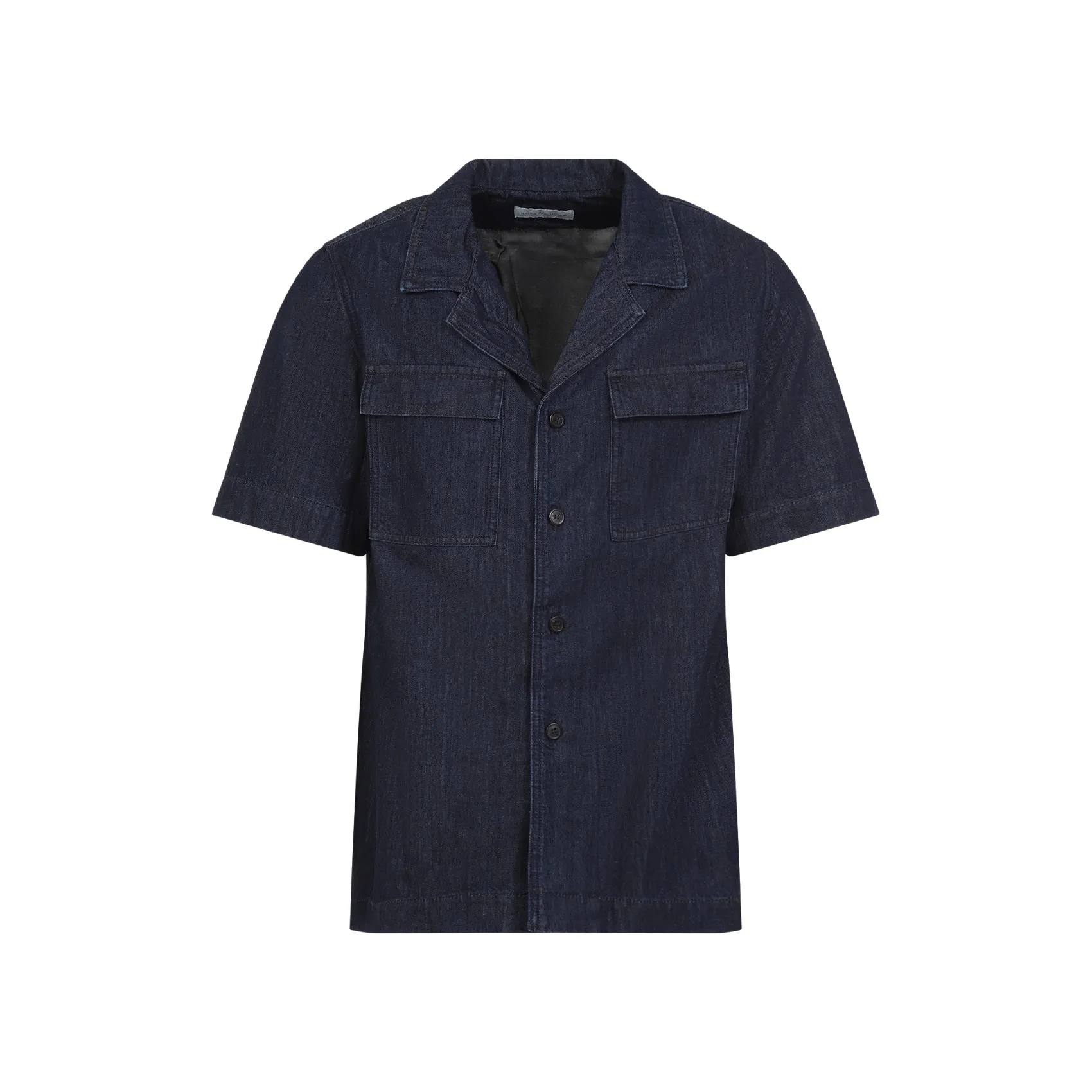 Blue Cameron Cotton Shirt