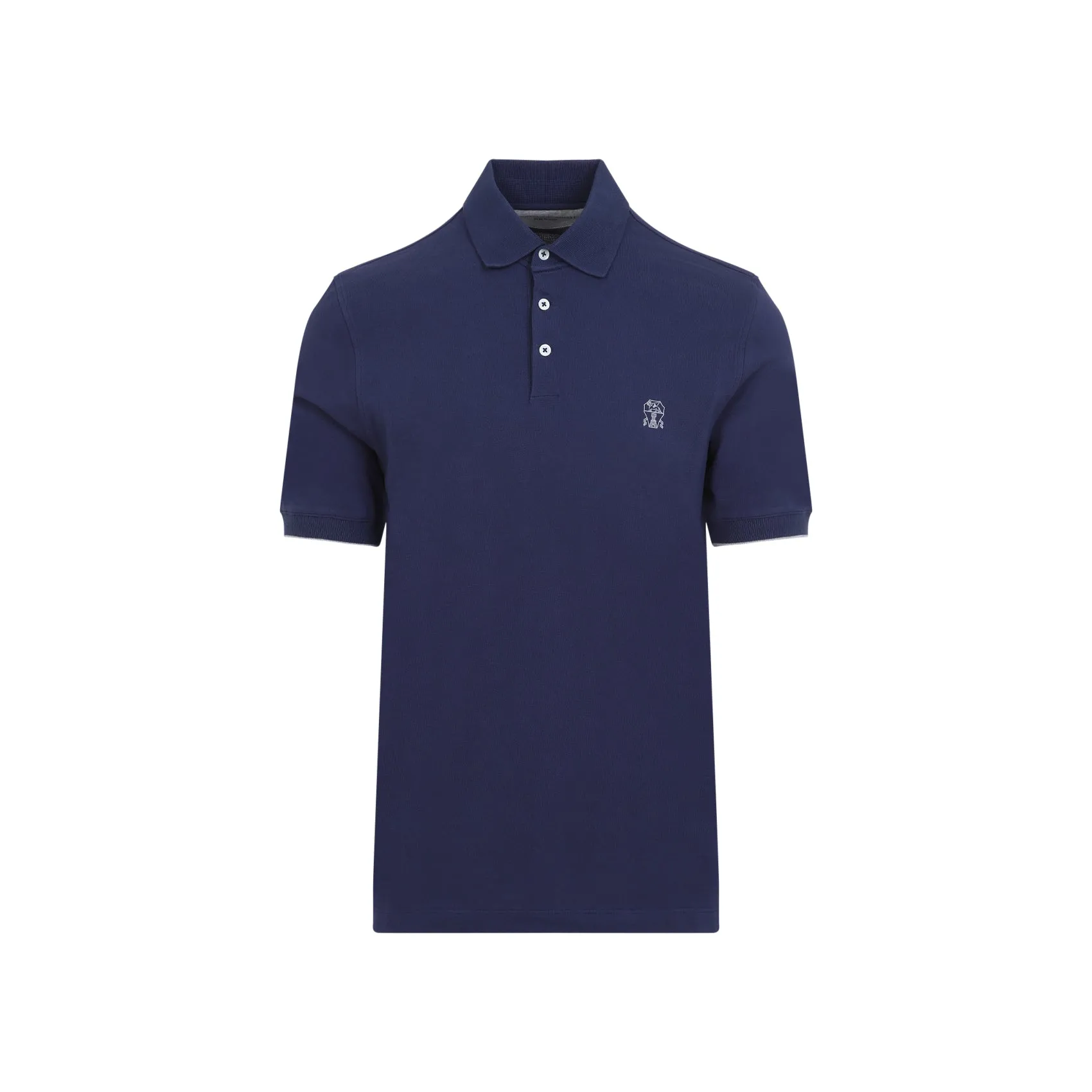 Blue Mc Cotton Polo