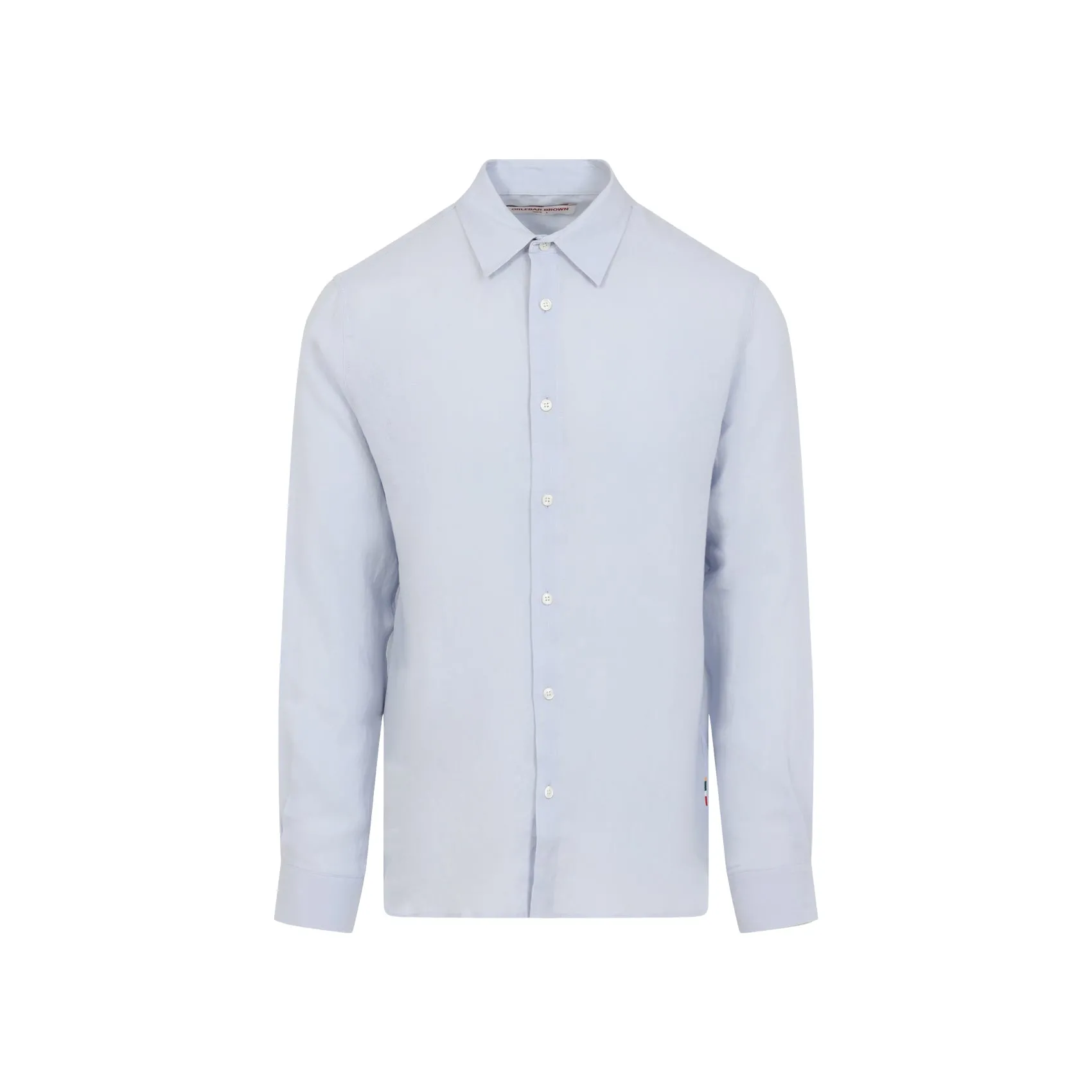 Light Blue Justin Linen Shirt