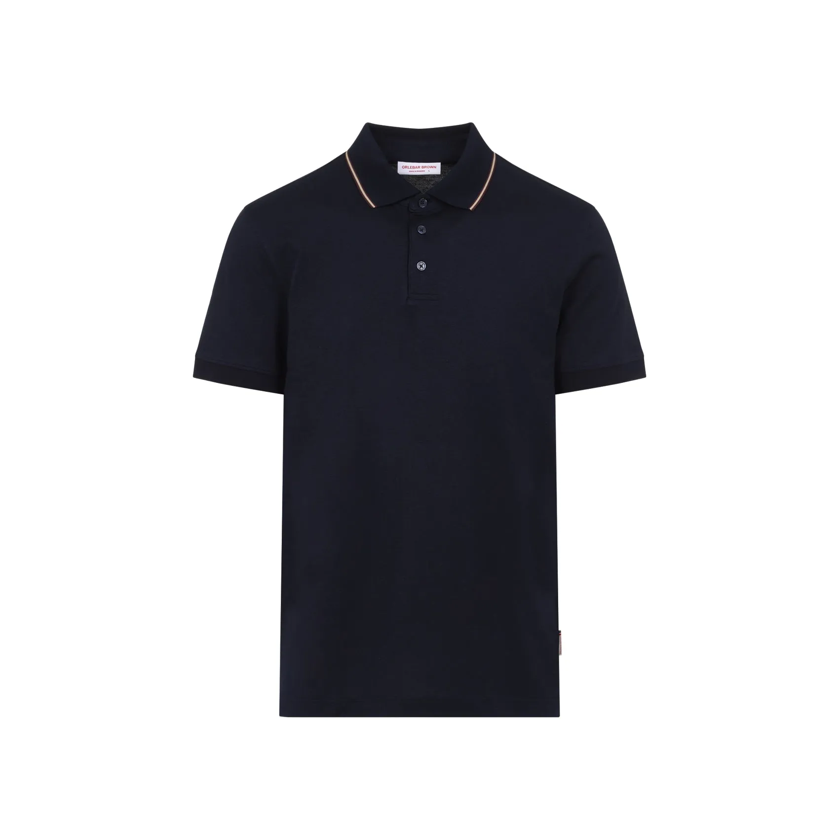 Blue Dominic Cotton Polo