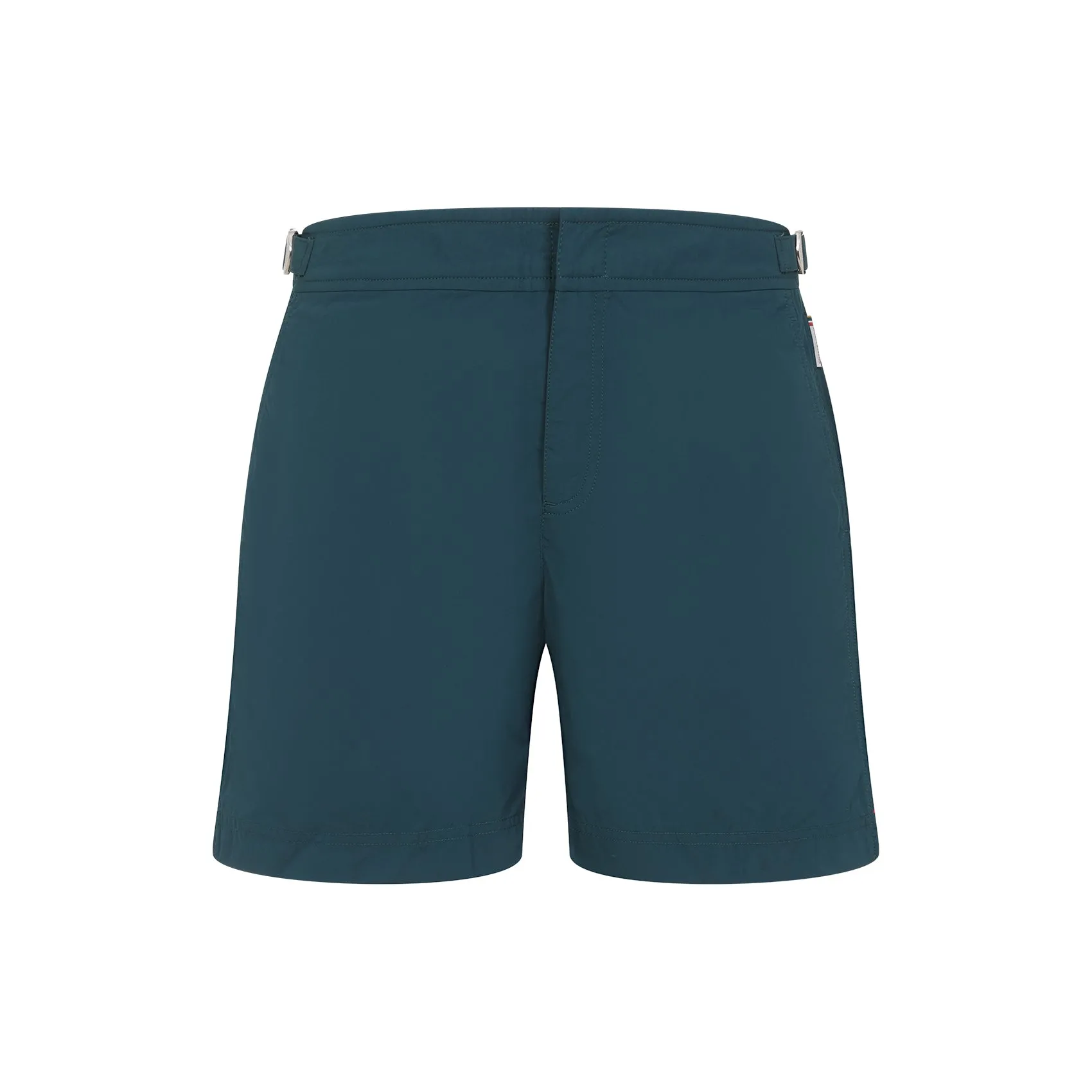 Green Bulldog Polyamide Swim Shorts
