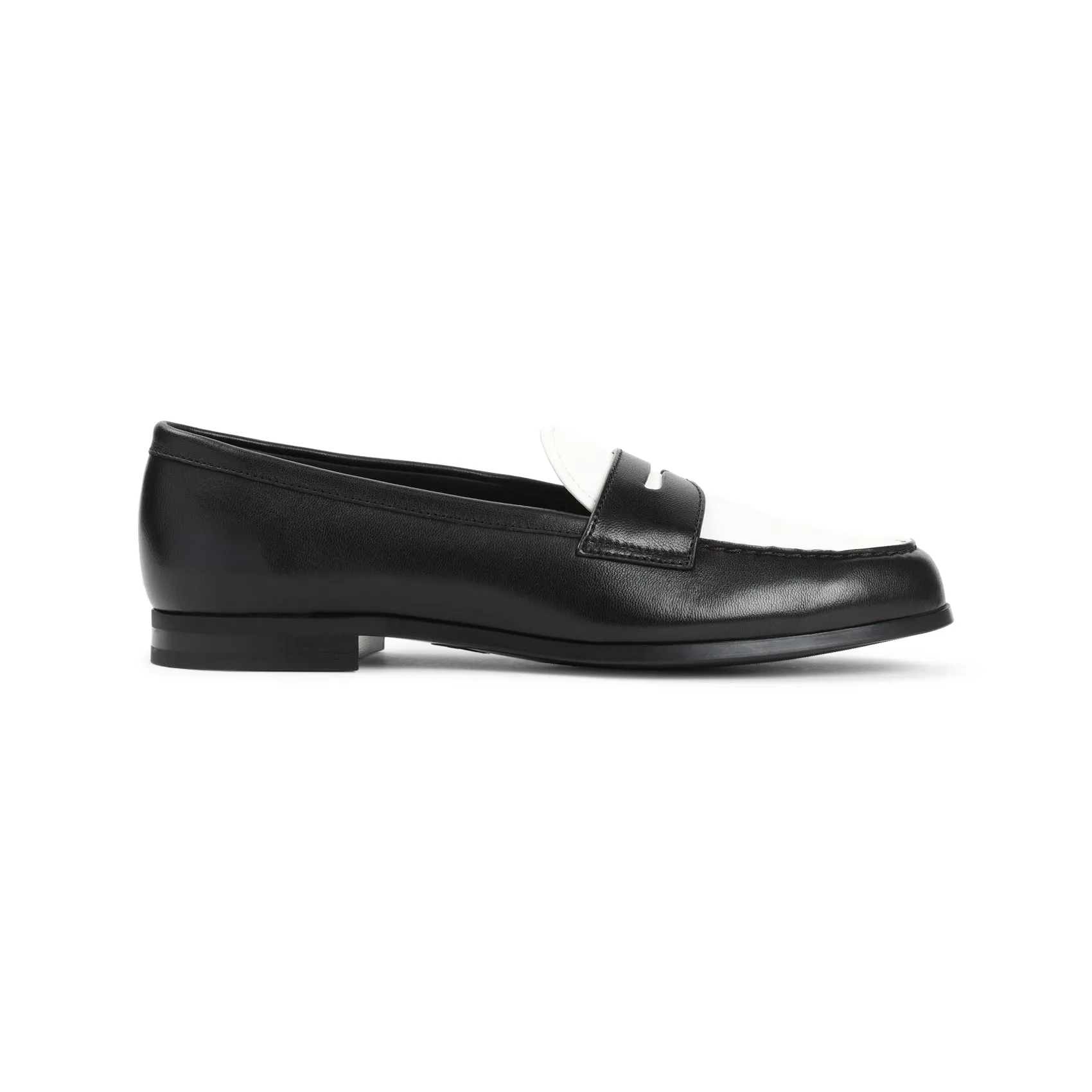 Black Lamb Leather Natalie Loafers
